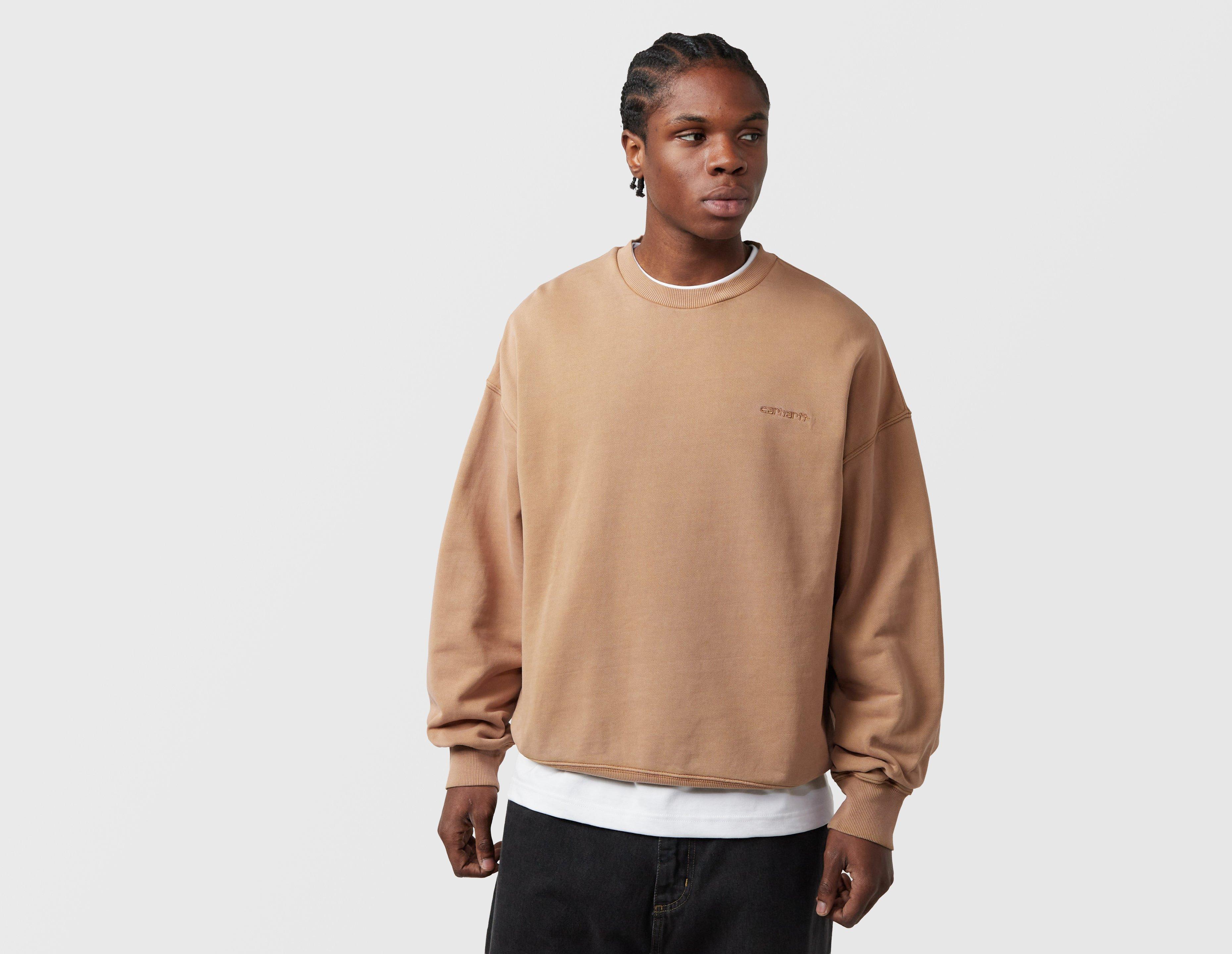 Carhartt Wip Benton Sweatshirt Brown in  Men's Size XL