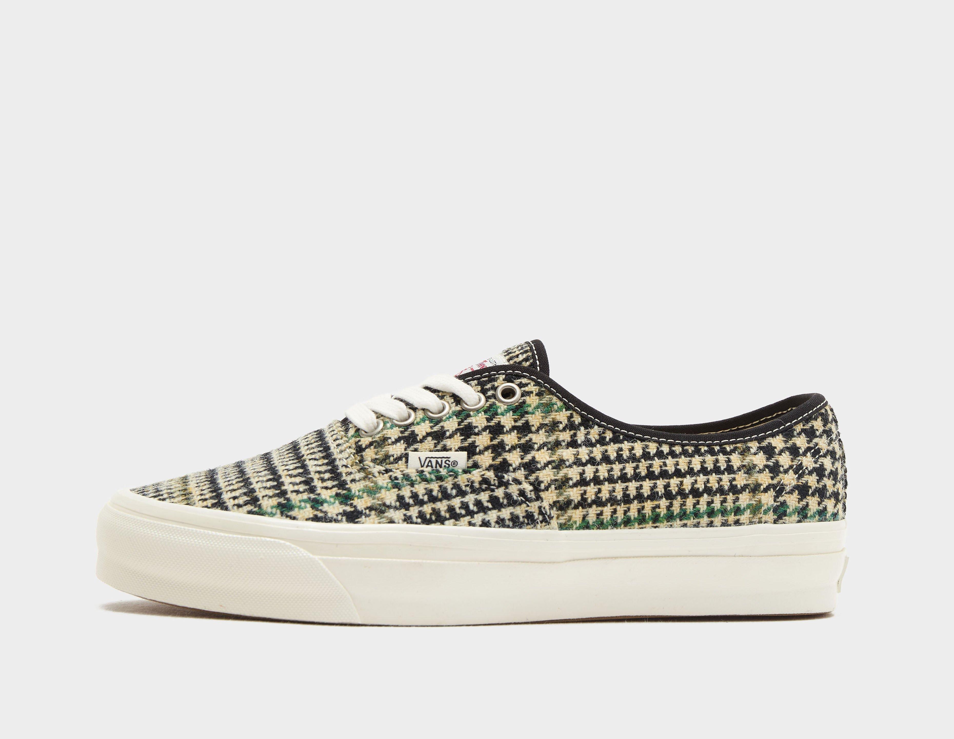 Vans Authentic 44 Lx Harris Tweed Black in  Men's Size 9.5