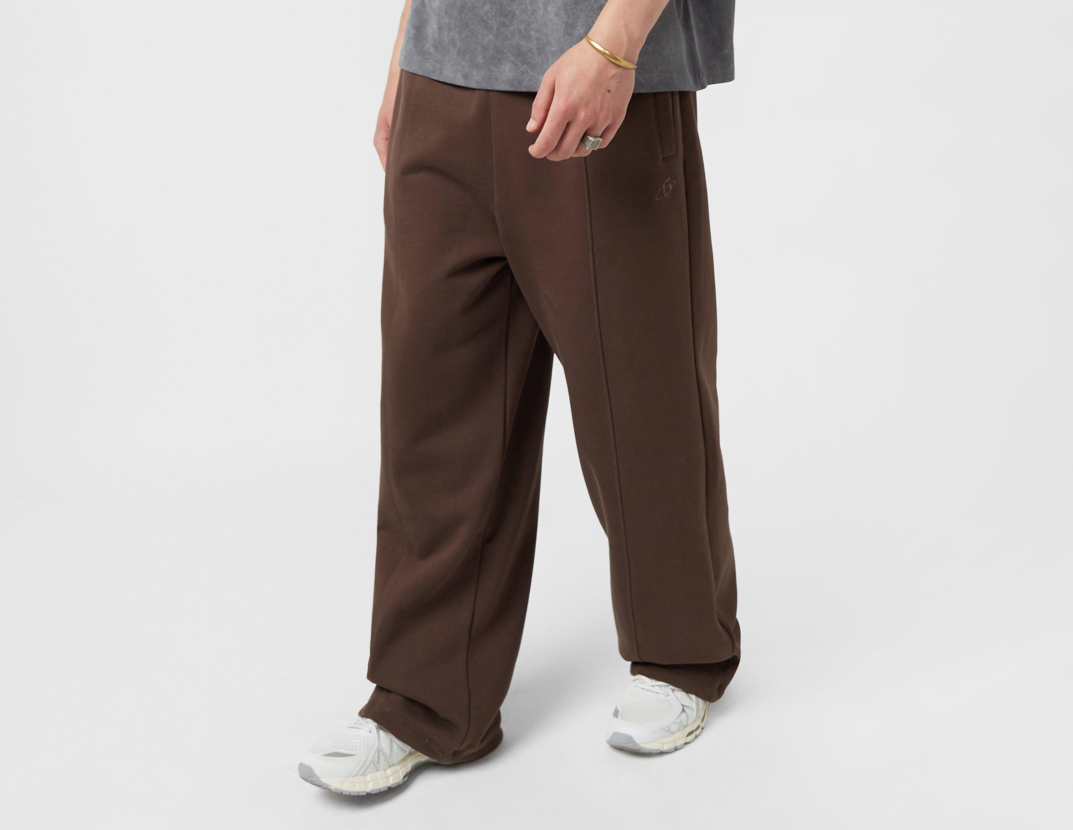 Home Grown Rockwell Open Hem Joggers Brown in  Men's Size XL