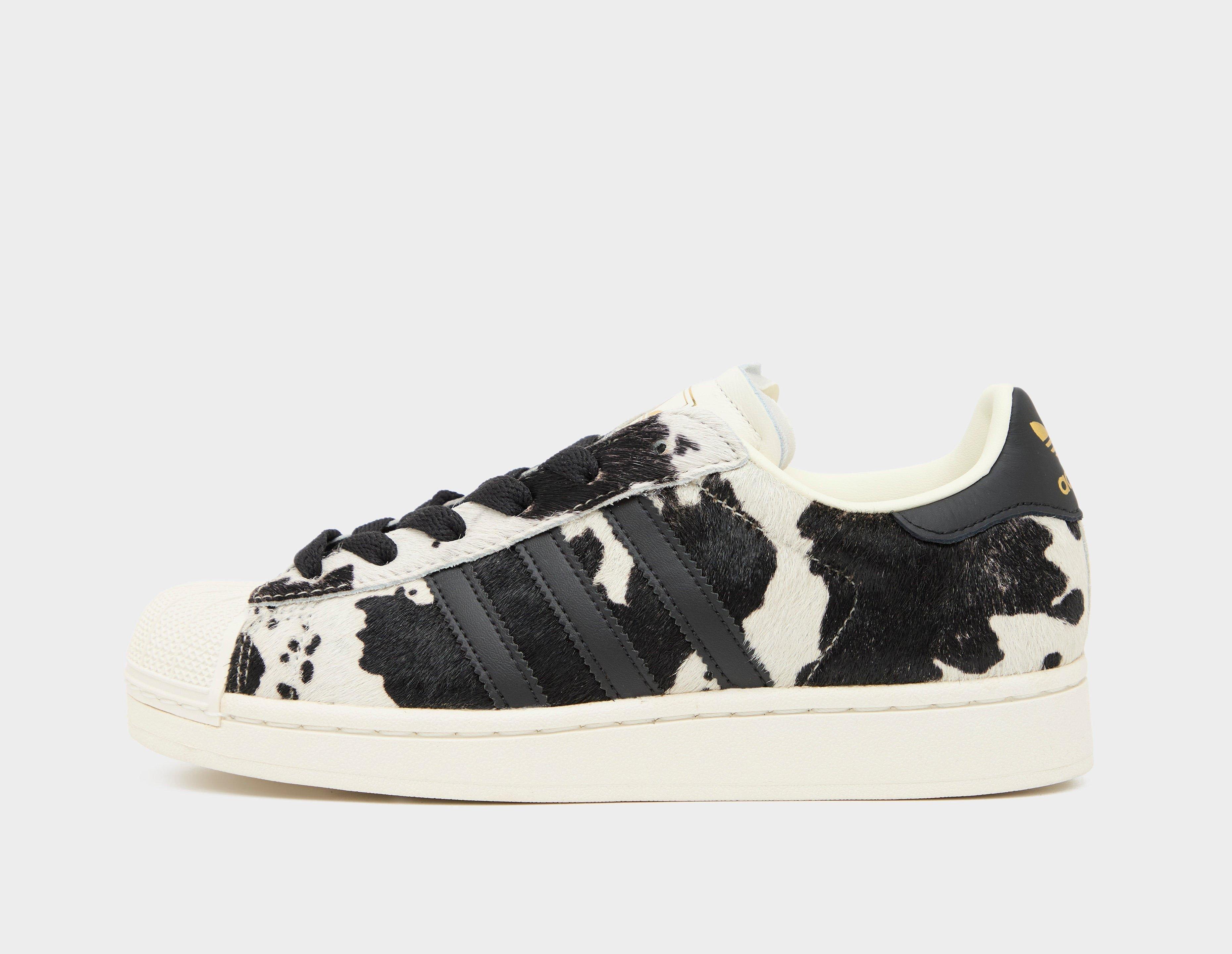 Womens adidas Originals superstar trainer II Pony Hair  - white - 5.5