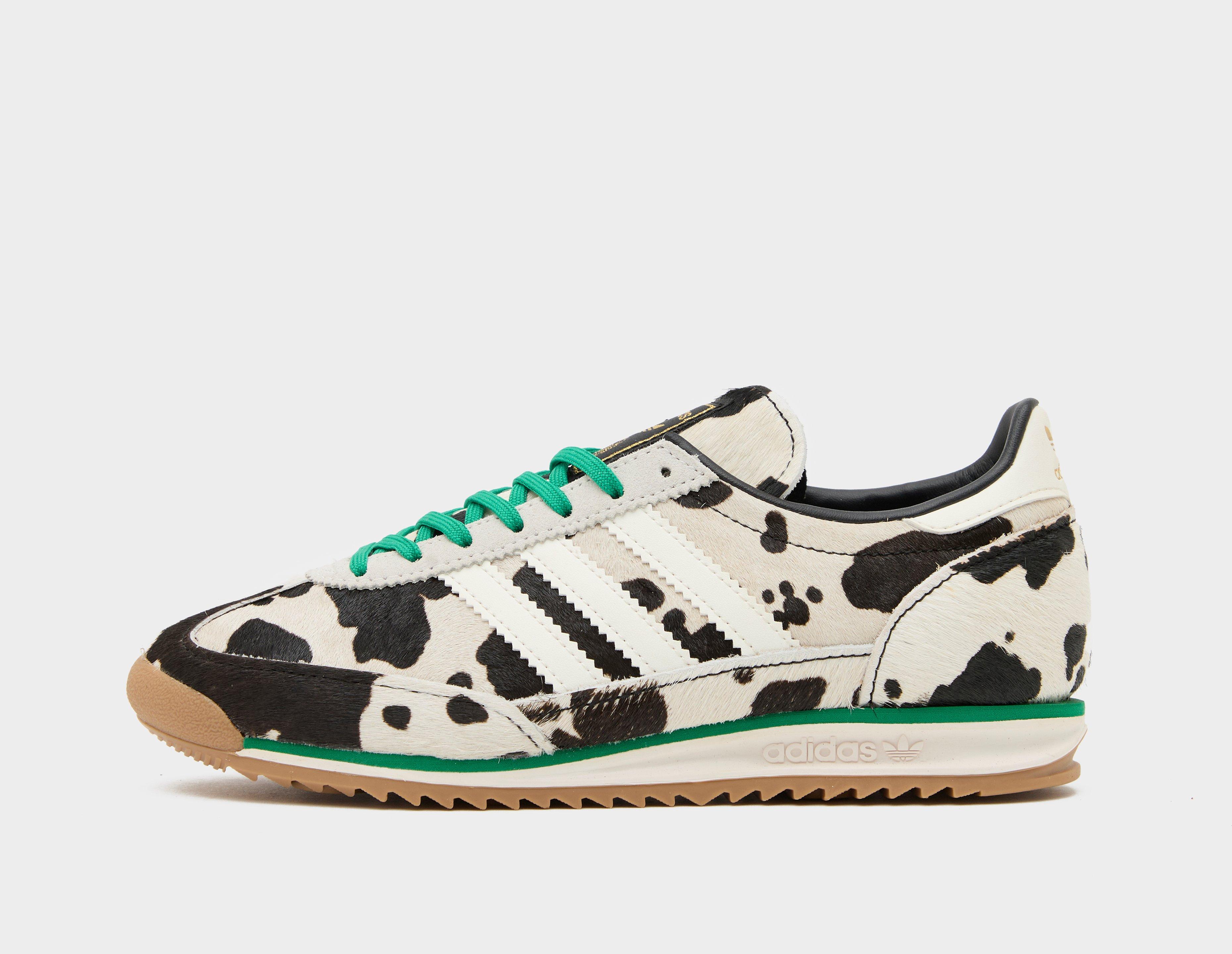 Adidas Originals  Sl 72 Pony Hair White/Green in  Women's Size 6