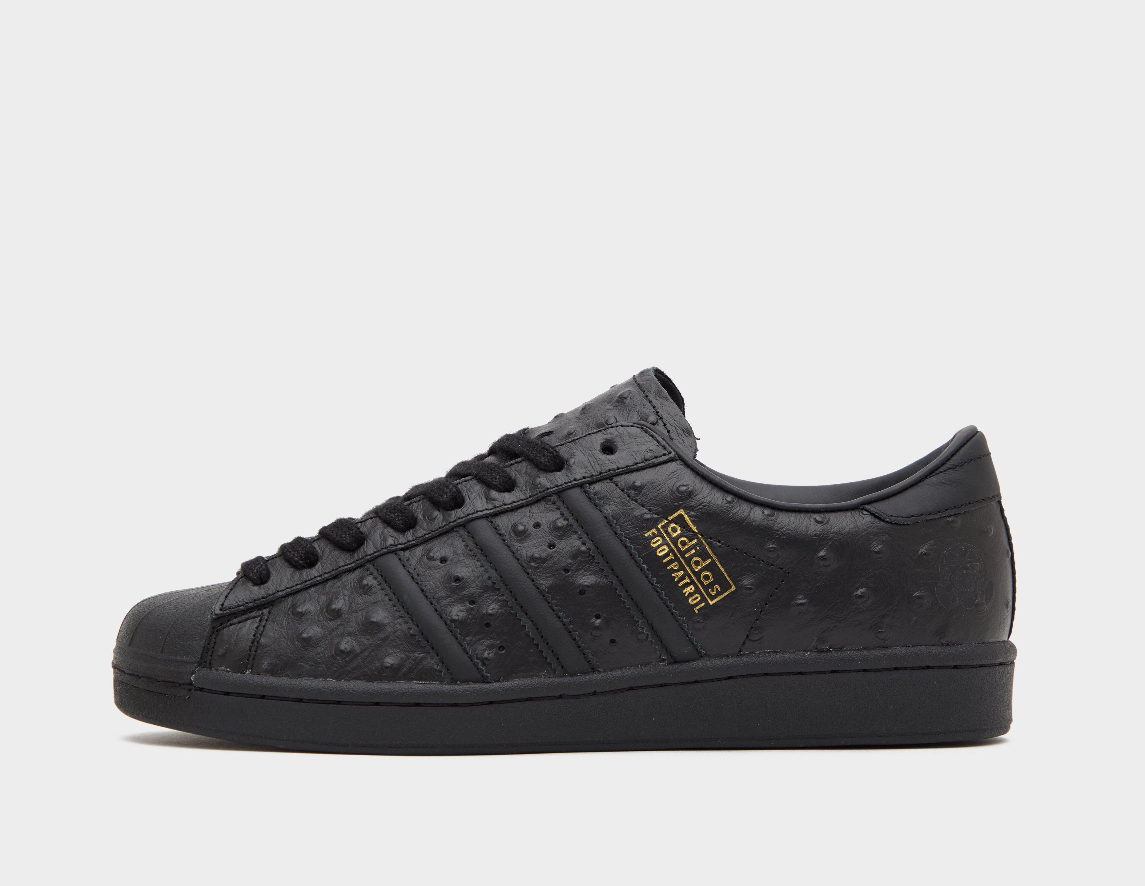Adidas Consortium X Footpatrol Superstar Black in  Men's Size 11