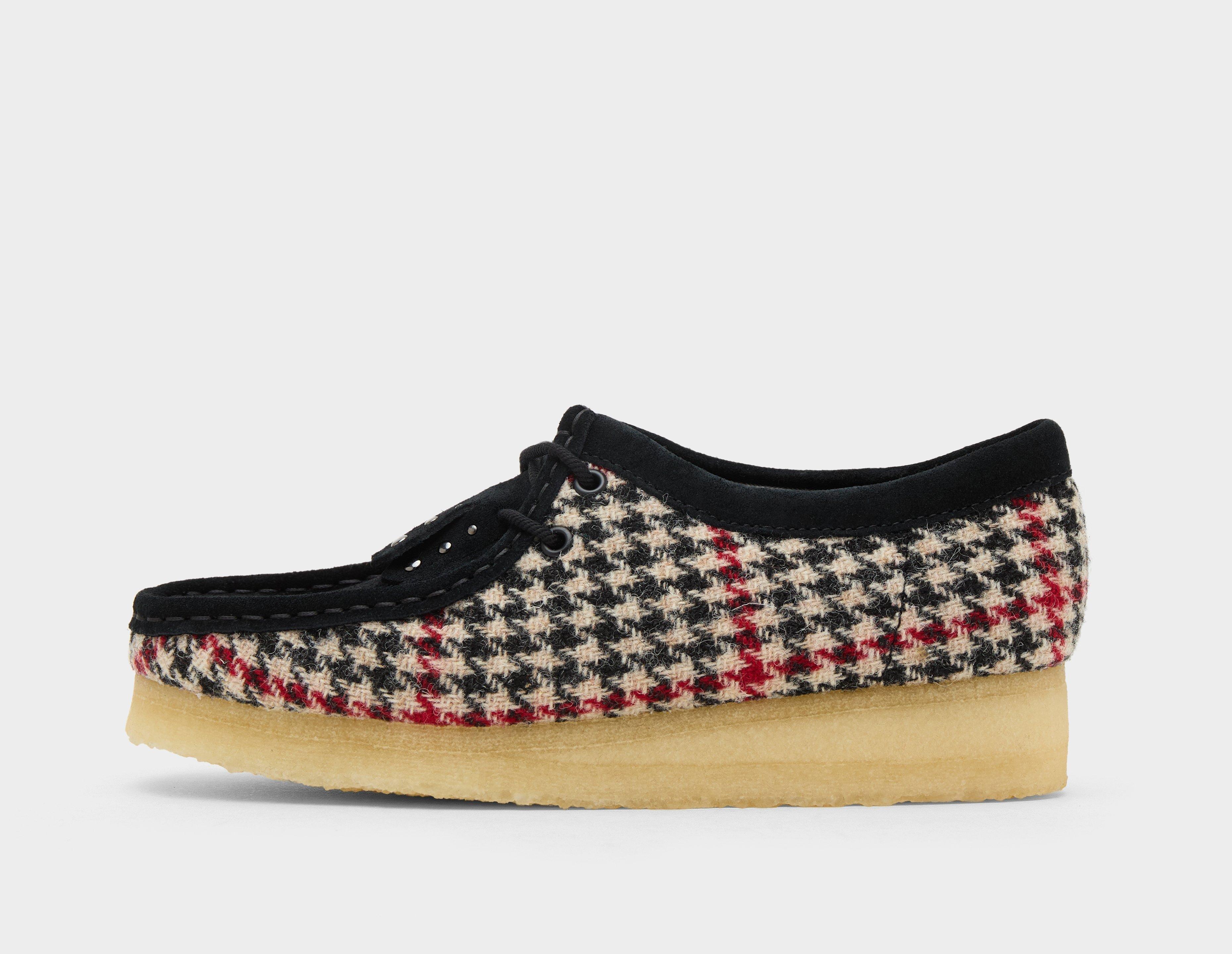 Clarks Originals  Wallabee Harris Tweed Black in  Women's Size 6