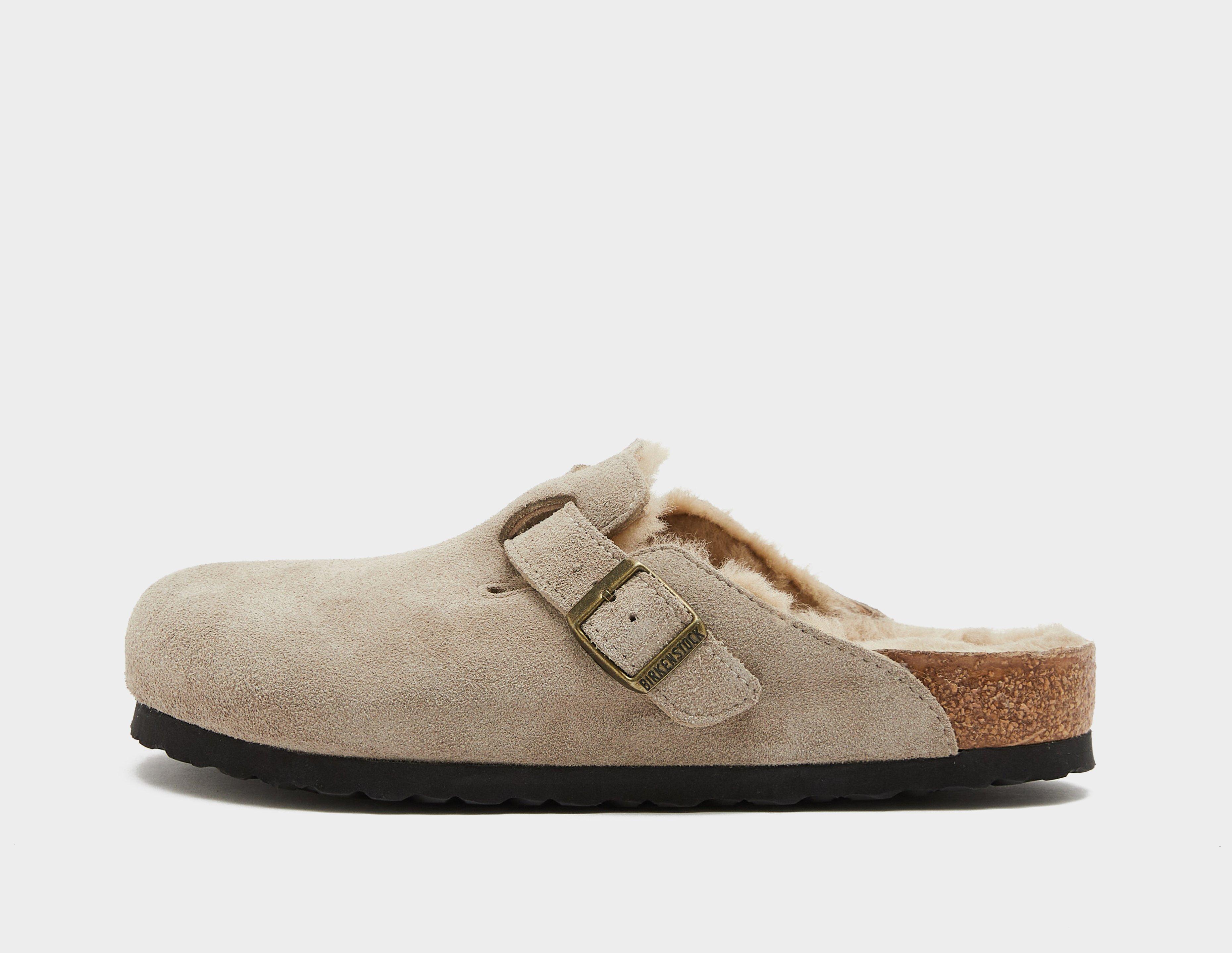 Birkenstock  Boston Shearling Brown in  Women's Size 3.5
