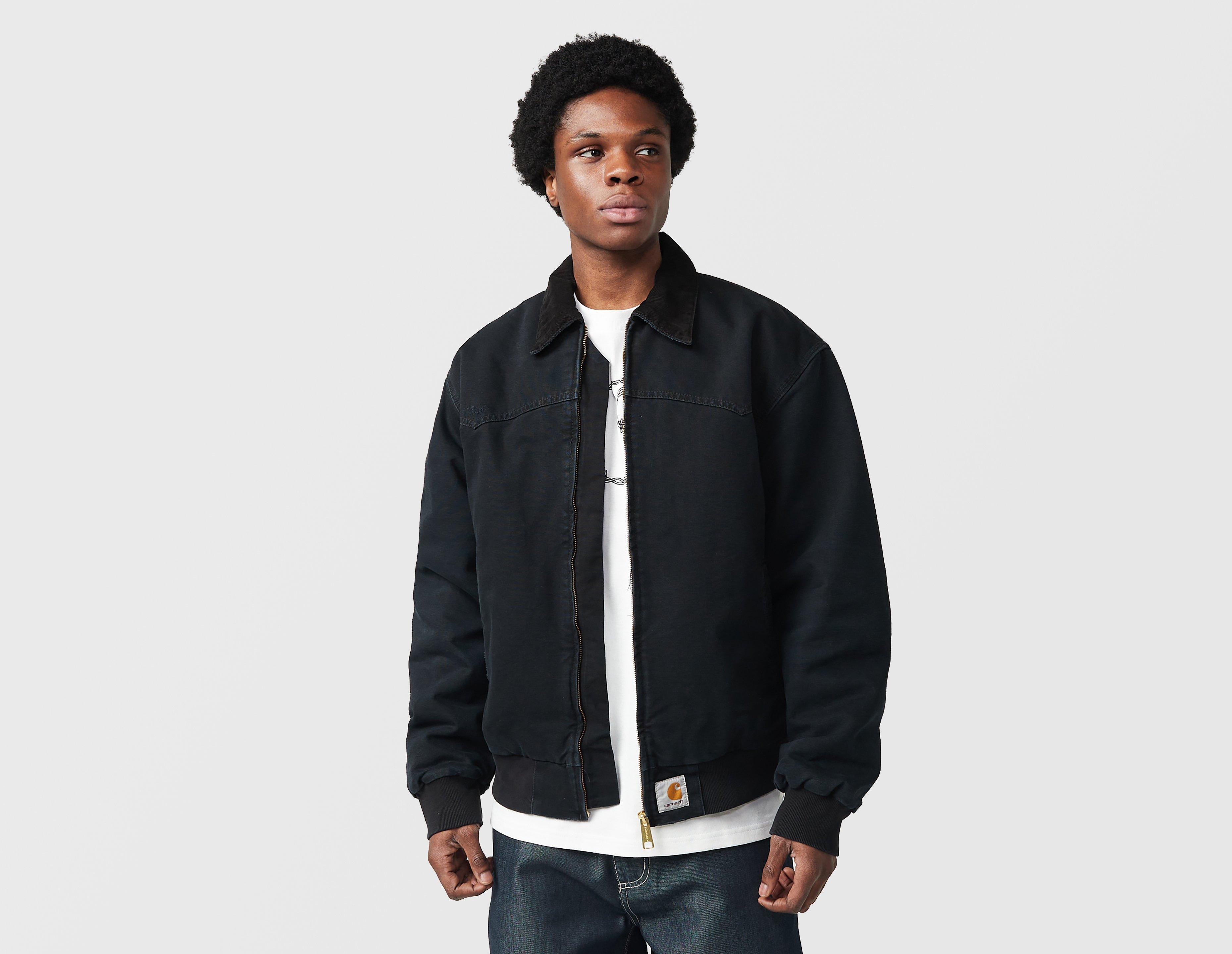 Carhartt Wip Og Santa Fe Jacket Black in  Men's Size Small