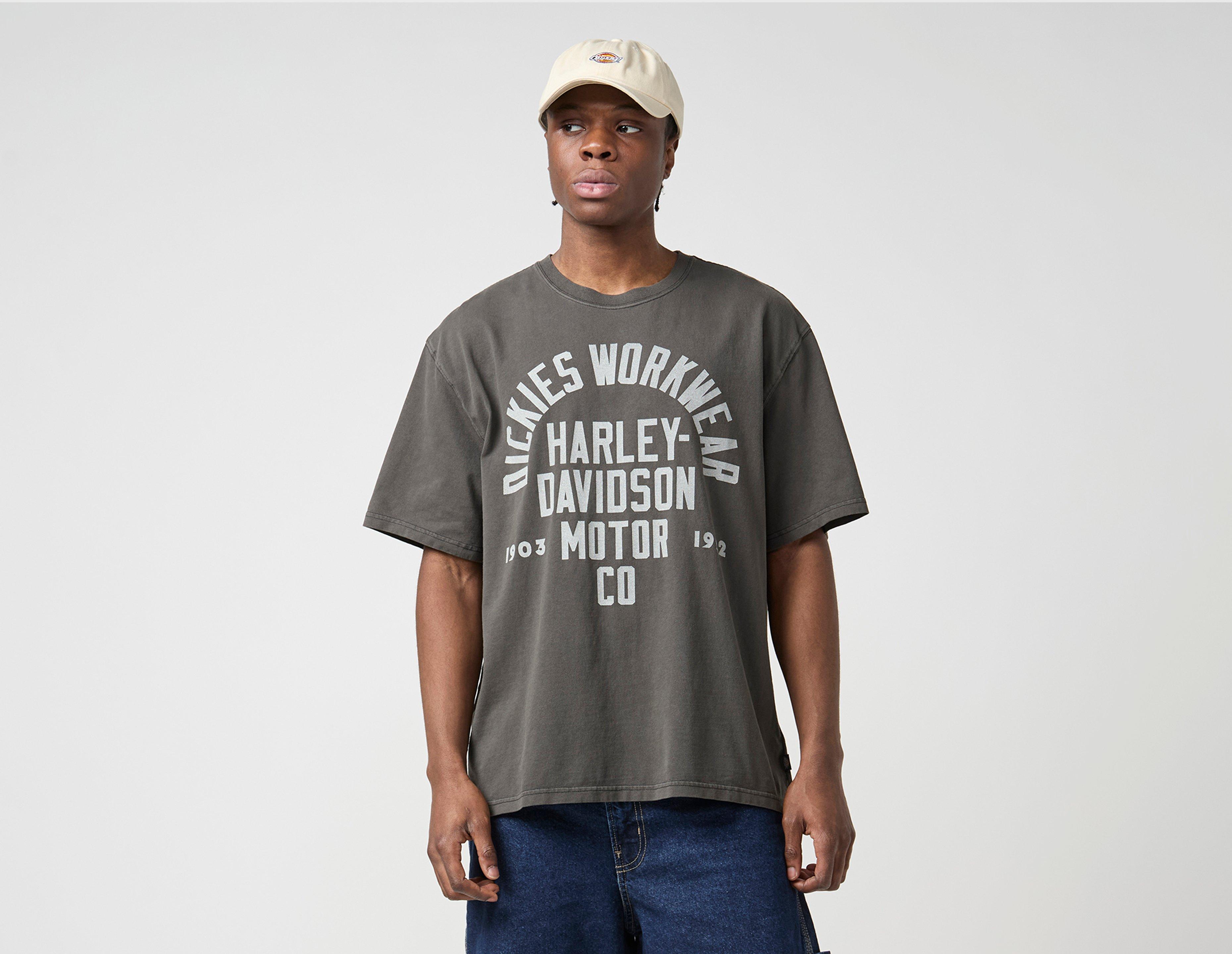 Dickies X Harley-Davidson T-Shirt Grey in  Men's Size Large