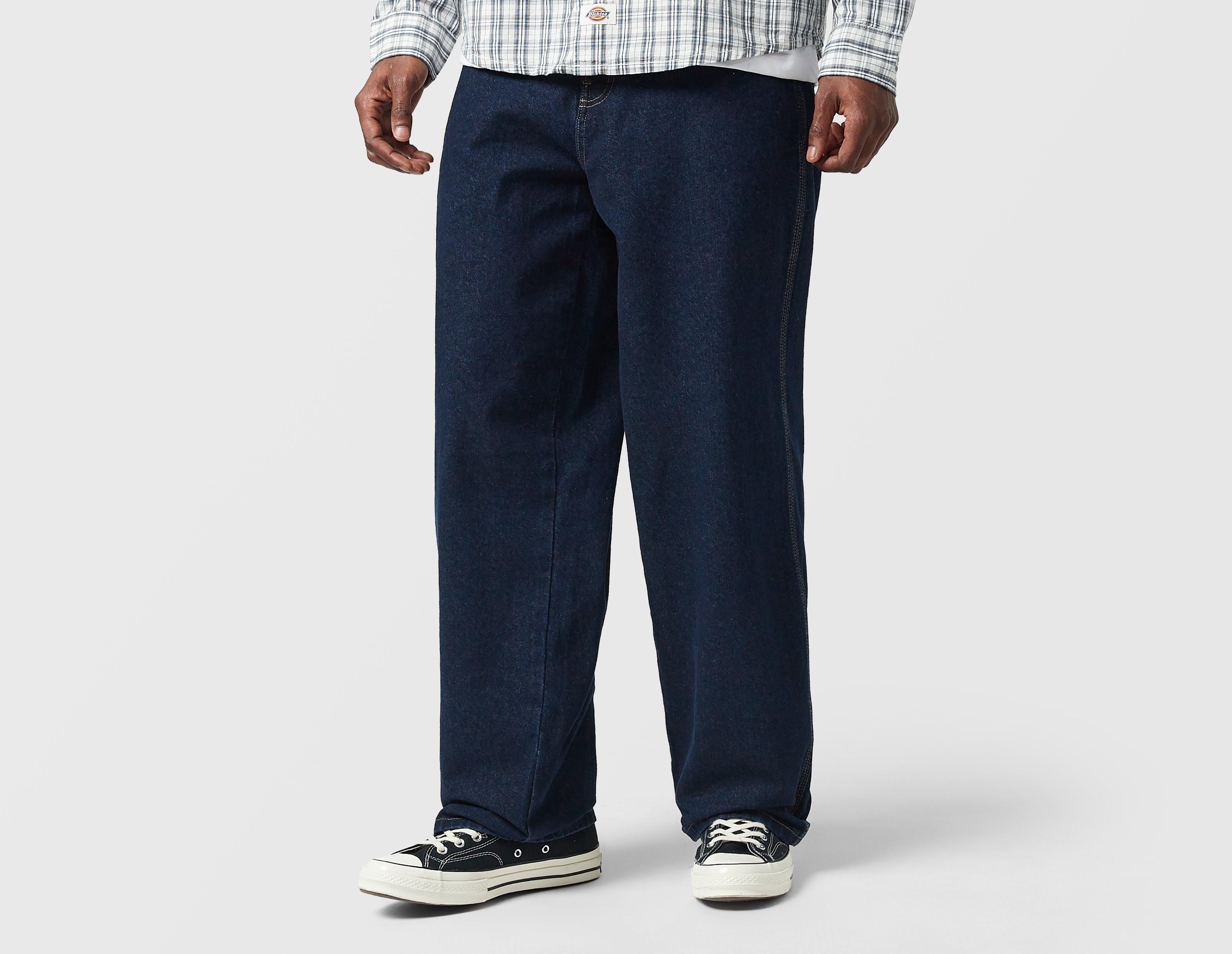Dickies 958 Baggy Straight Work Jeans Blue in  Men's Size 32