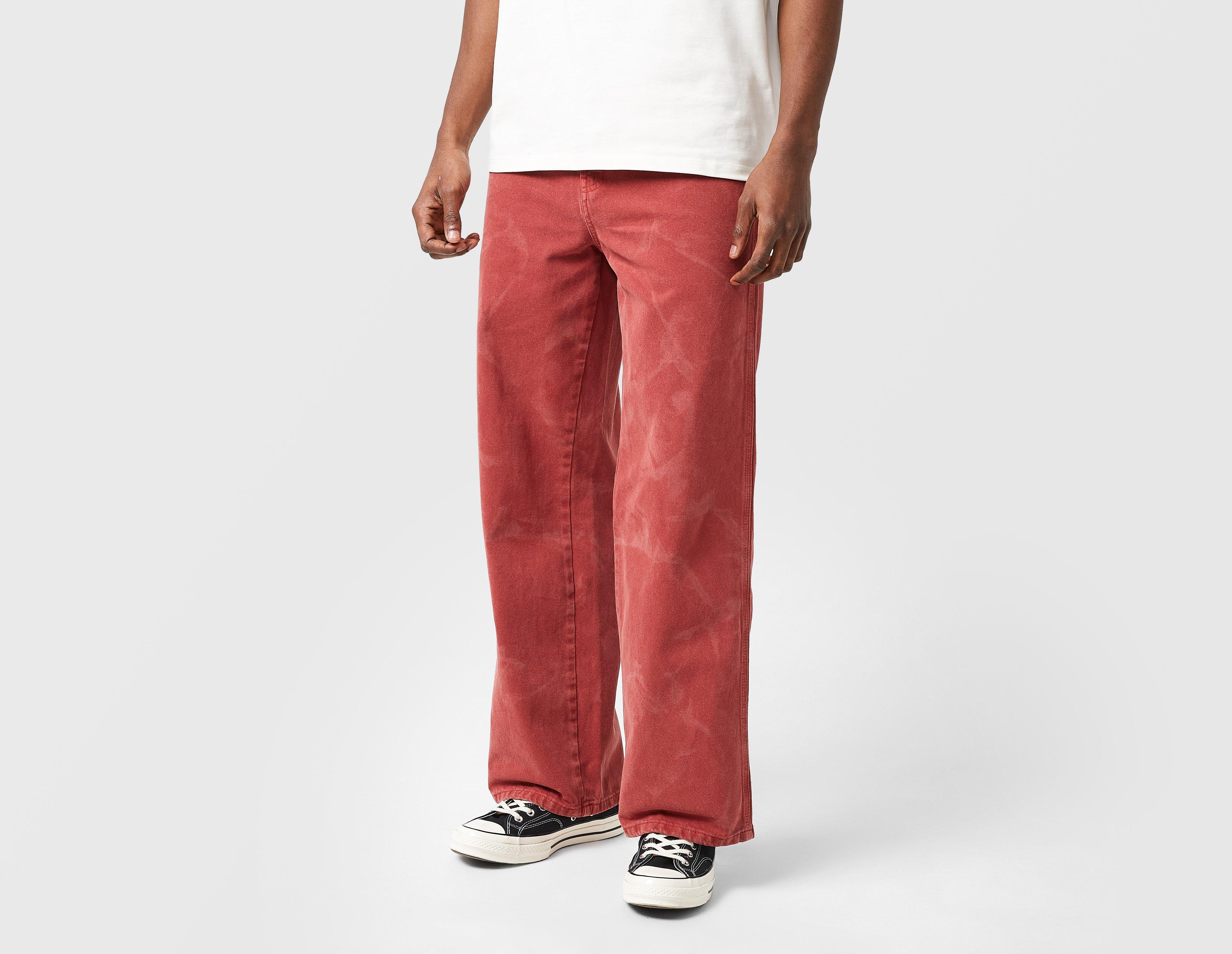 Dickies 958 Baggy Straight Work Jeans Red in  Men's Size 32