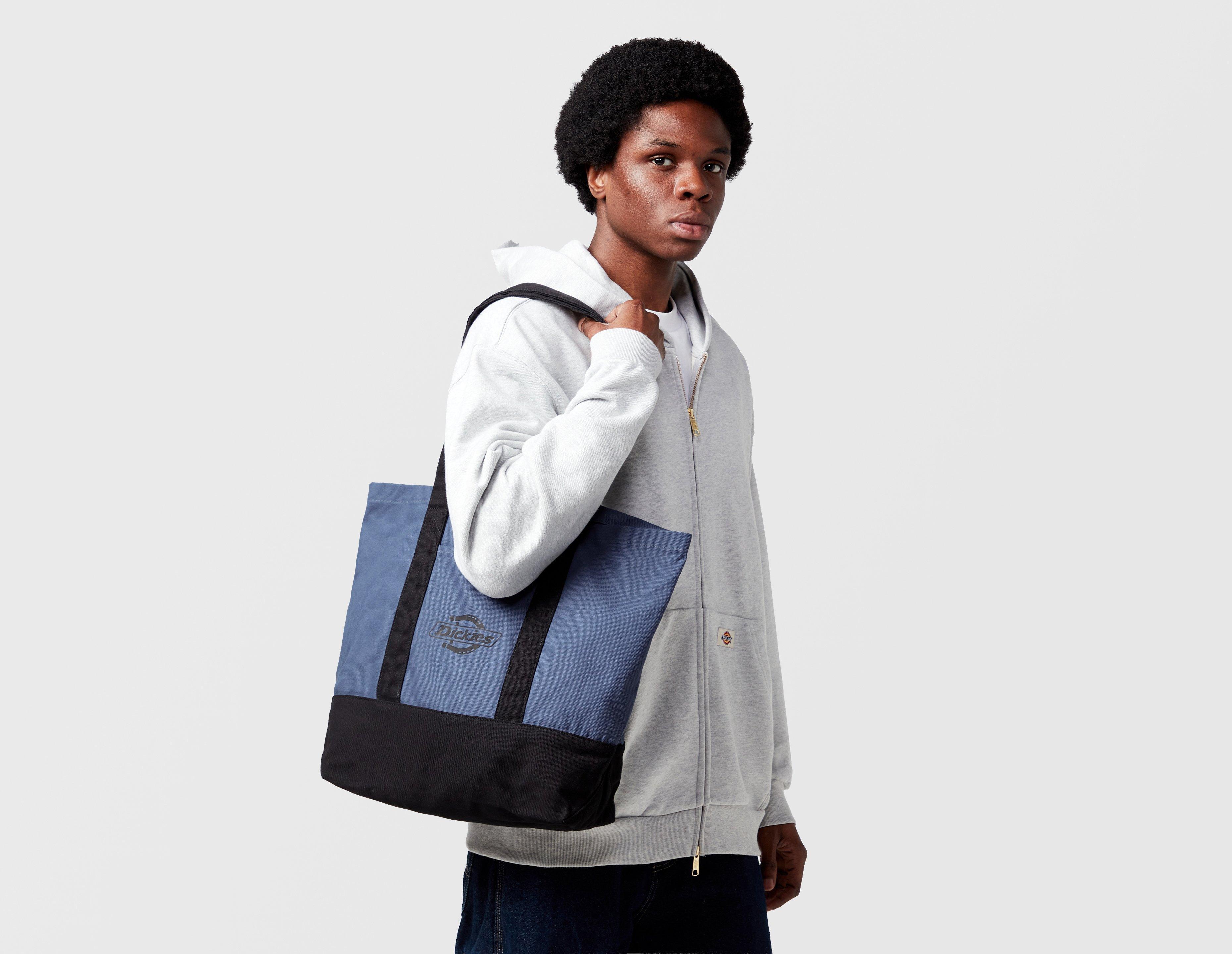 Dickies Logo Canvas Tote Bag Blue in   Size One Size