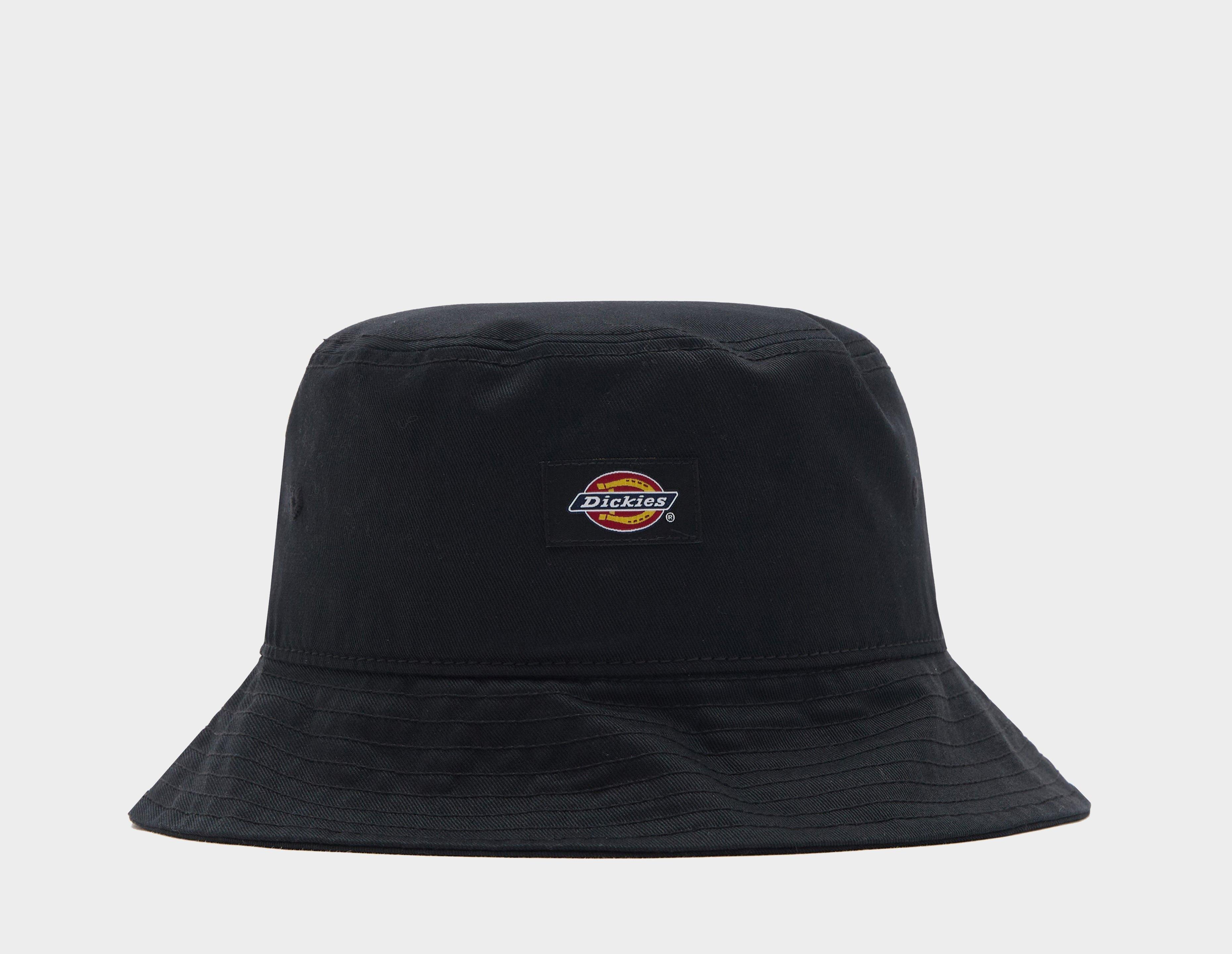 Dickies Clarks Wash Bucket Hat Black in   Size Large-XL