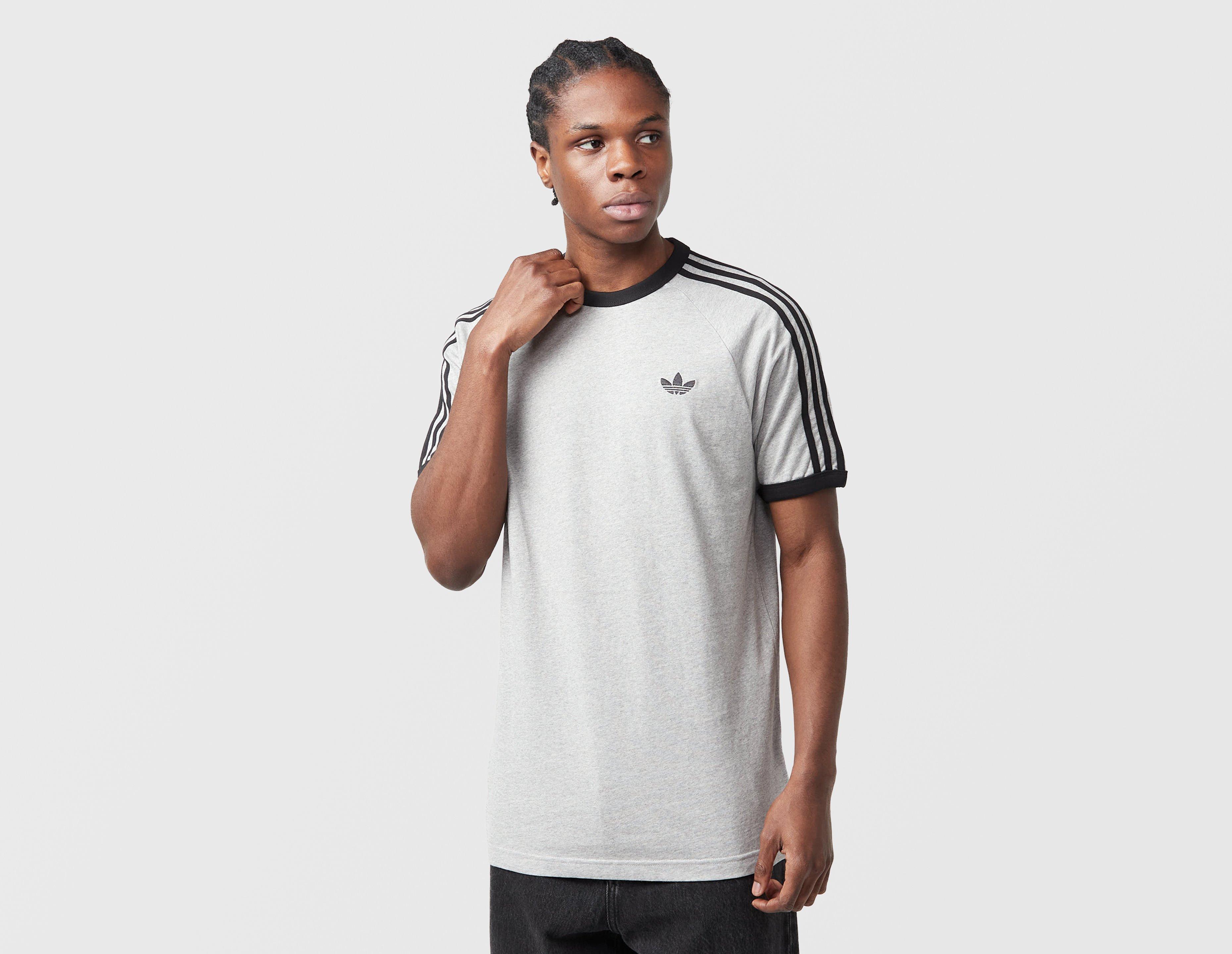 Adidas Originals Adicolor Classics 3-Stripes T-Shirt Grey in  Men's Size Medium