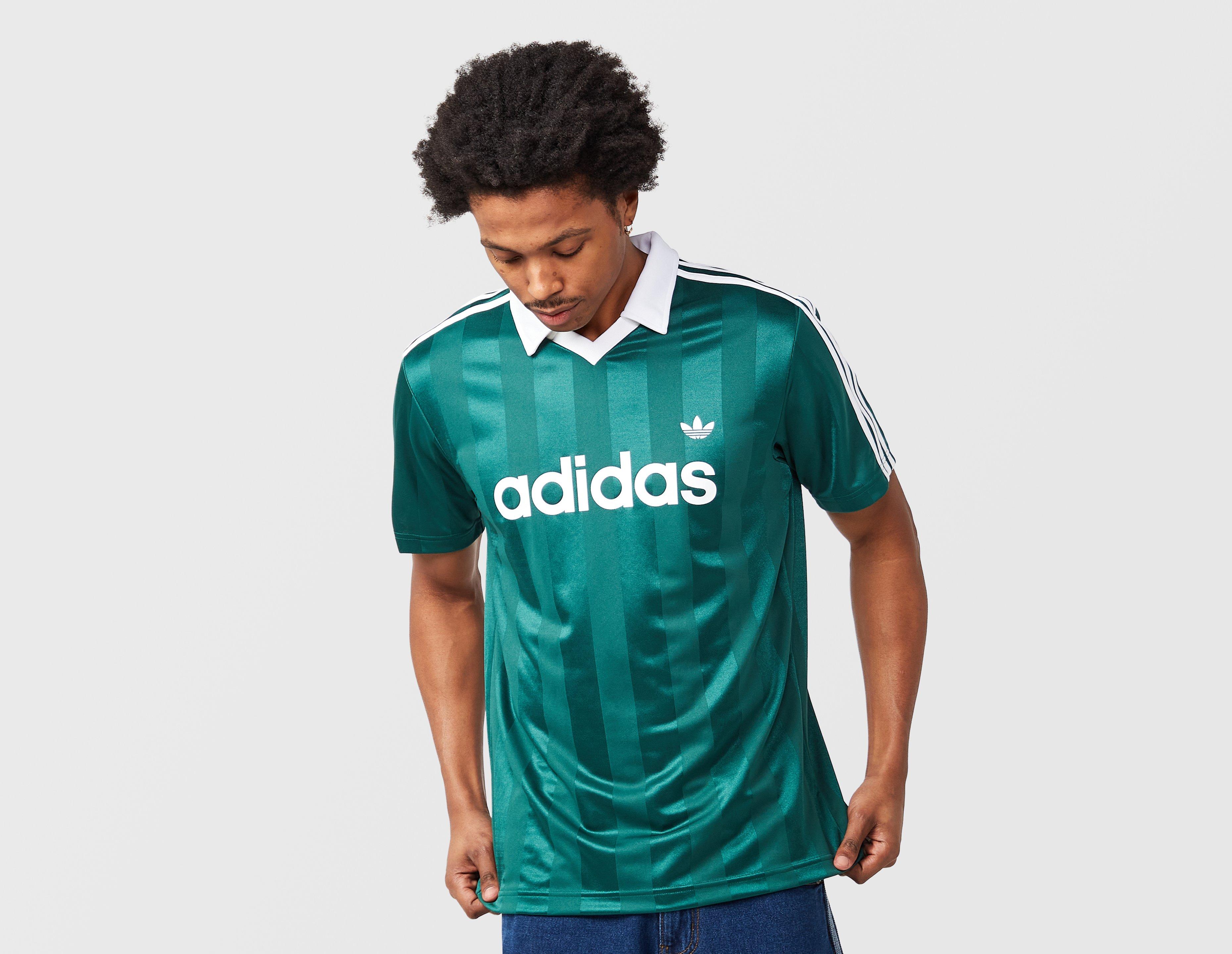 Adidas Originals Archive Collar Jersey Green in  Men's Size Medium