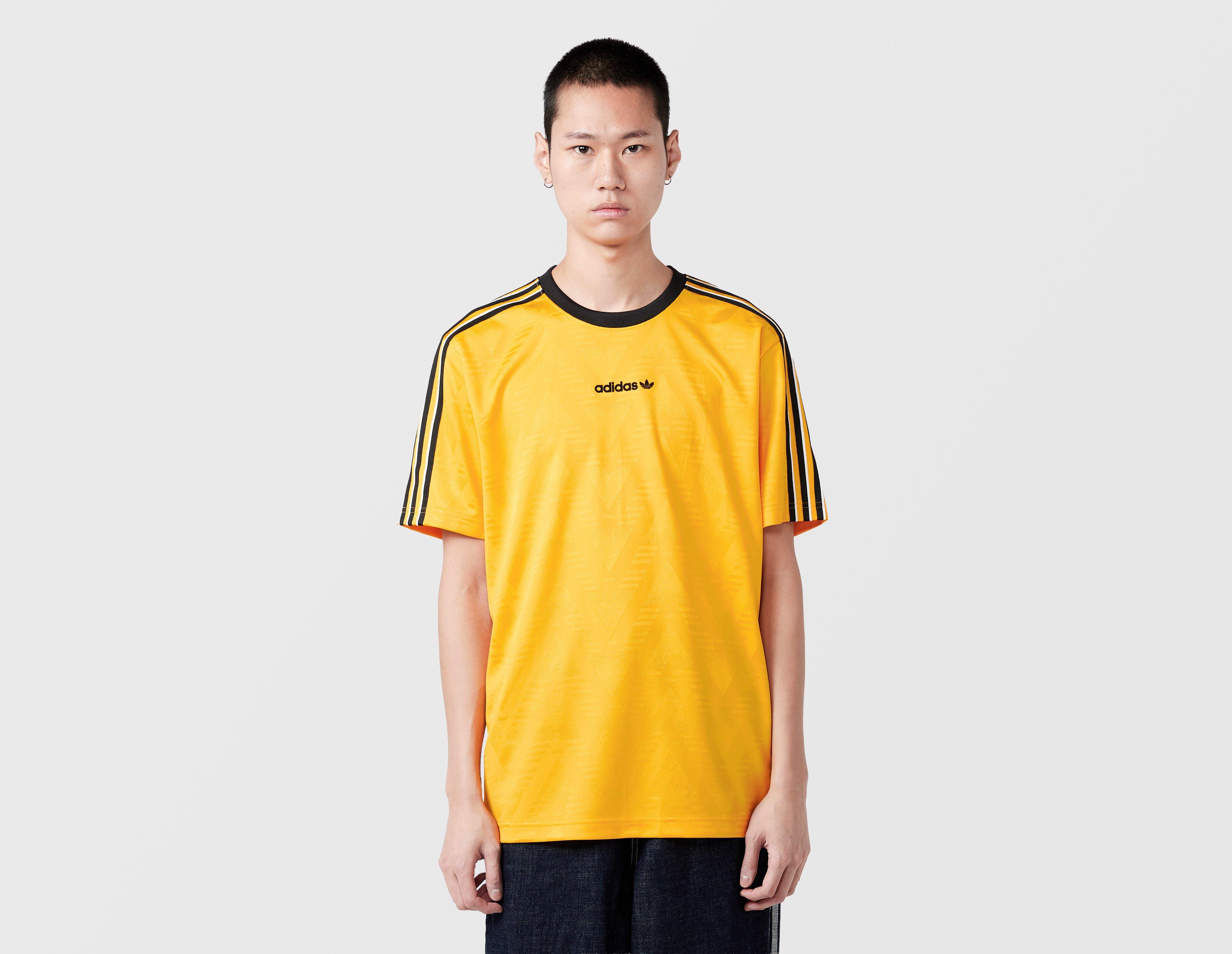 Adidas Originals Jacquard Jersey Yellow in  Men's Size Medium
