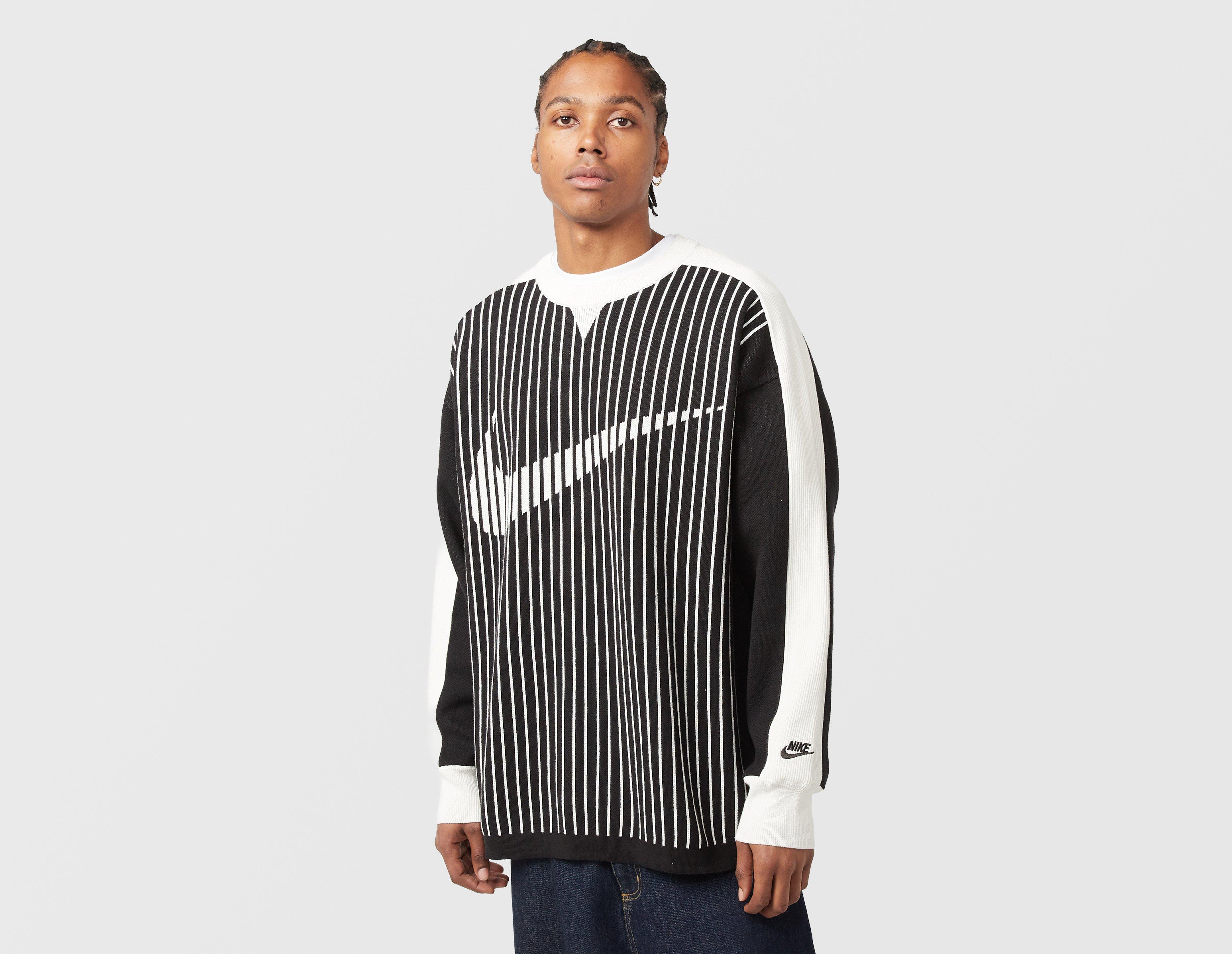 Nike Club Jersey Knit Sweater Black in  Men's Size Large