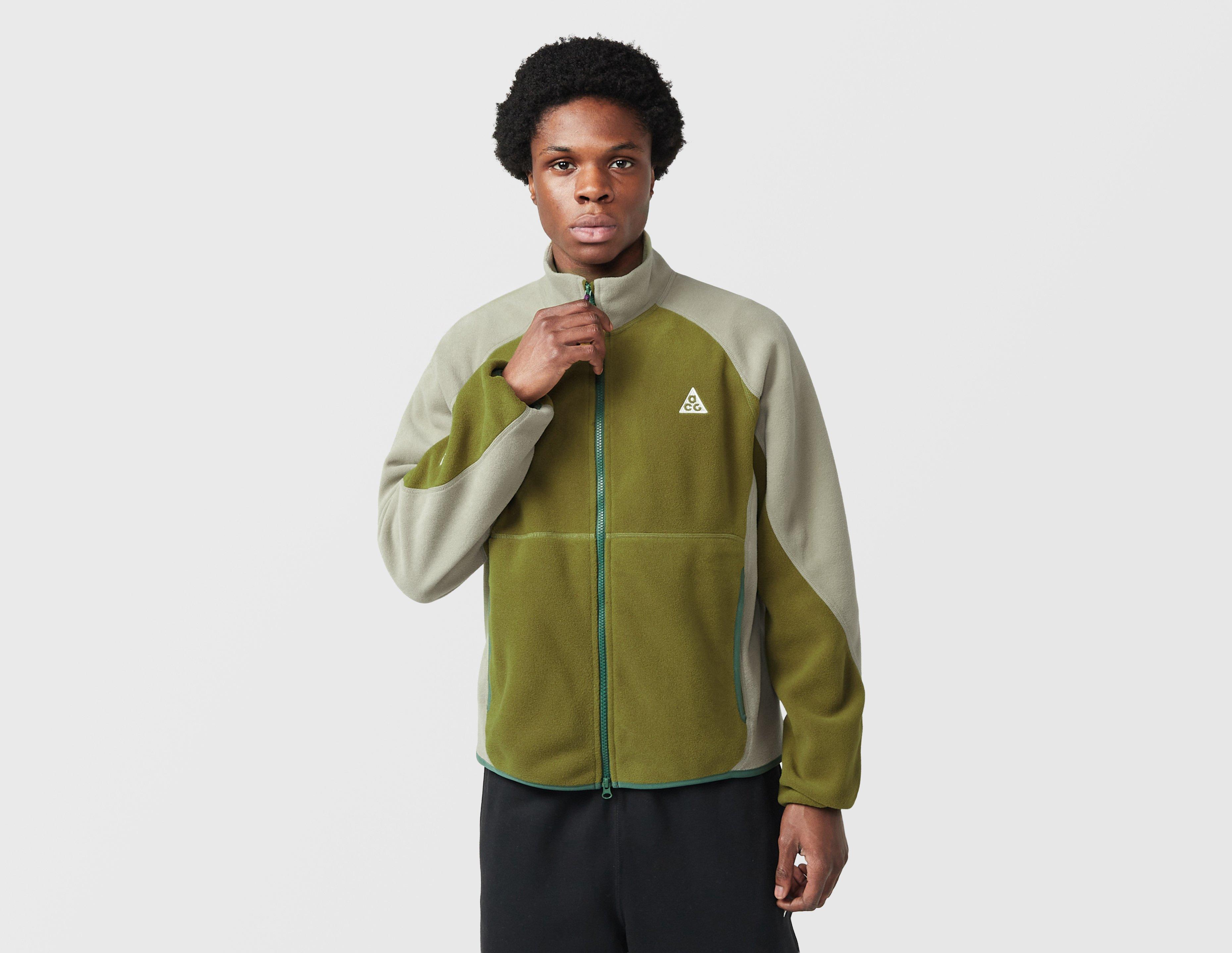 Nike Acg Wolf Tree Fleece Green in  Men's Size Medium
