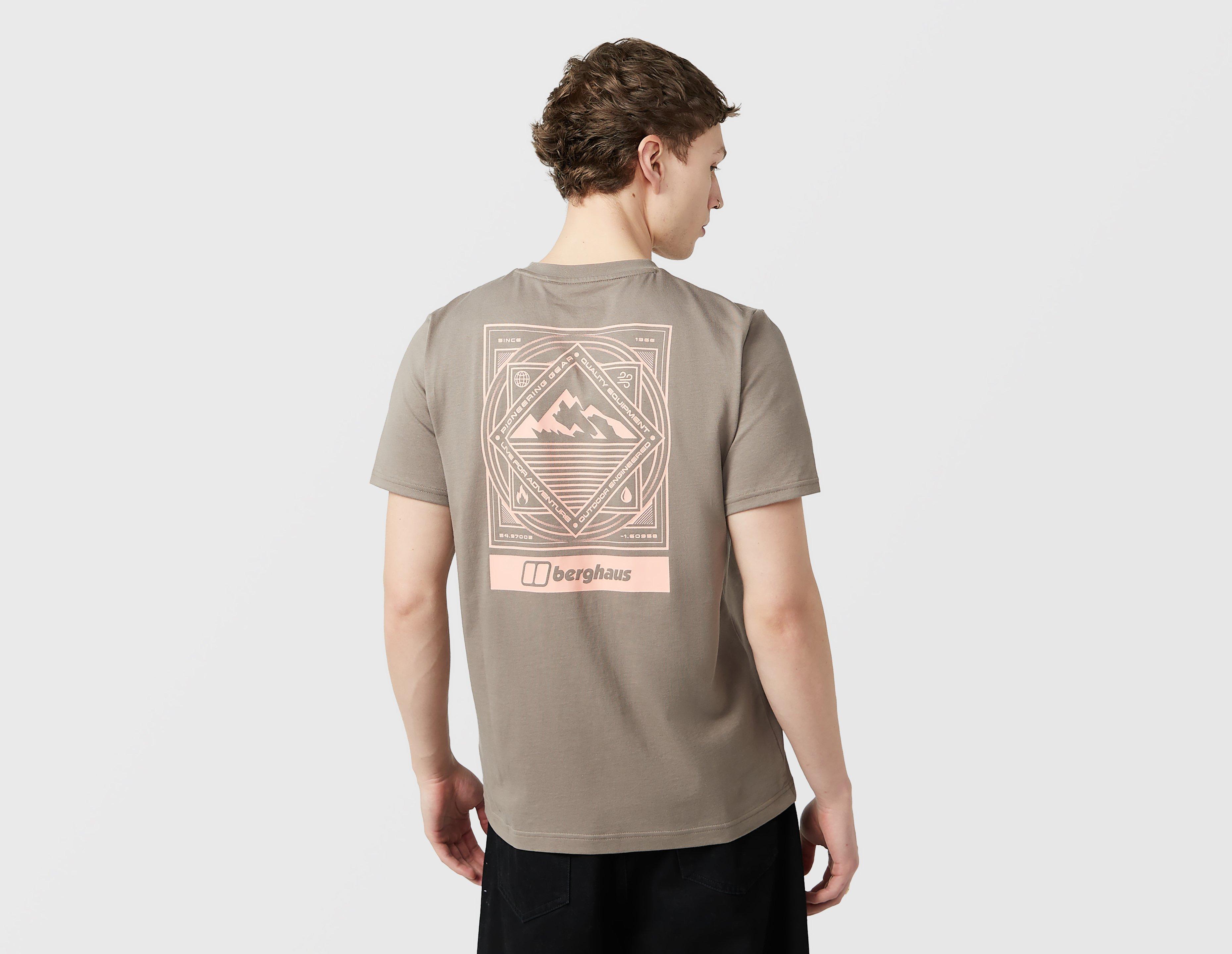 Berghaus Mtn Matrix Essential T-Shirt Brown in  Men's Size XL
