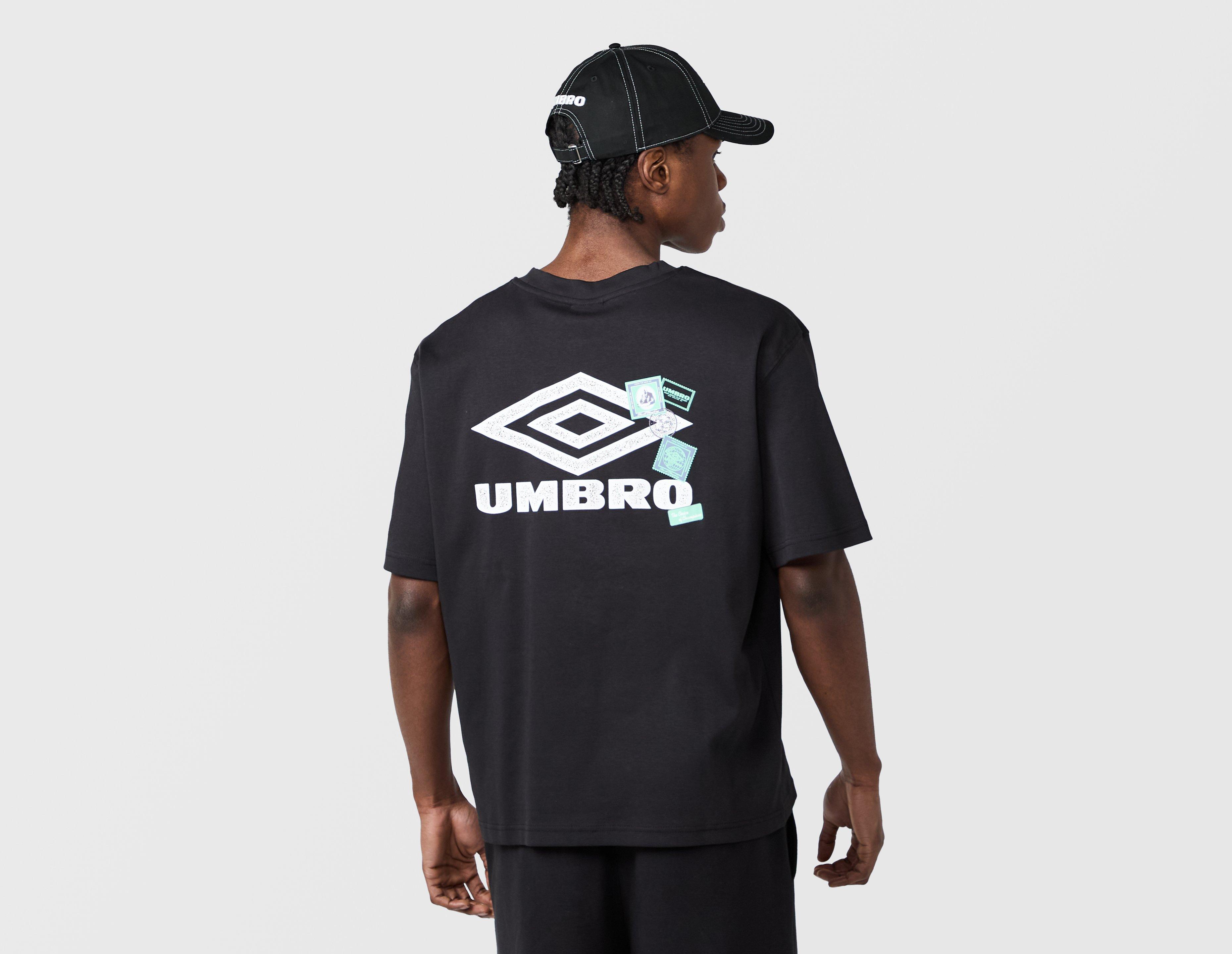 Umbro Sports Culture Stamps Graphic T-Shirt Black in  Men's Size XL