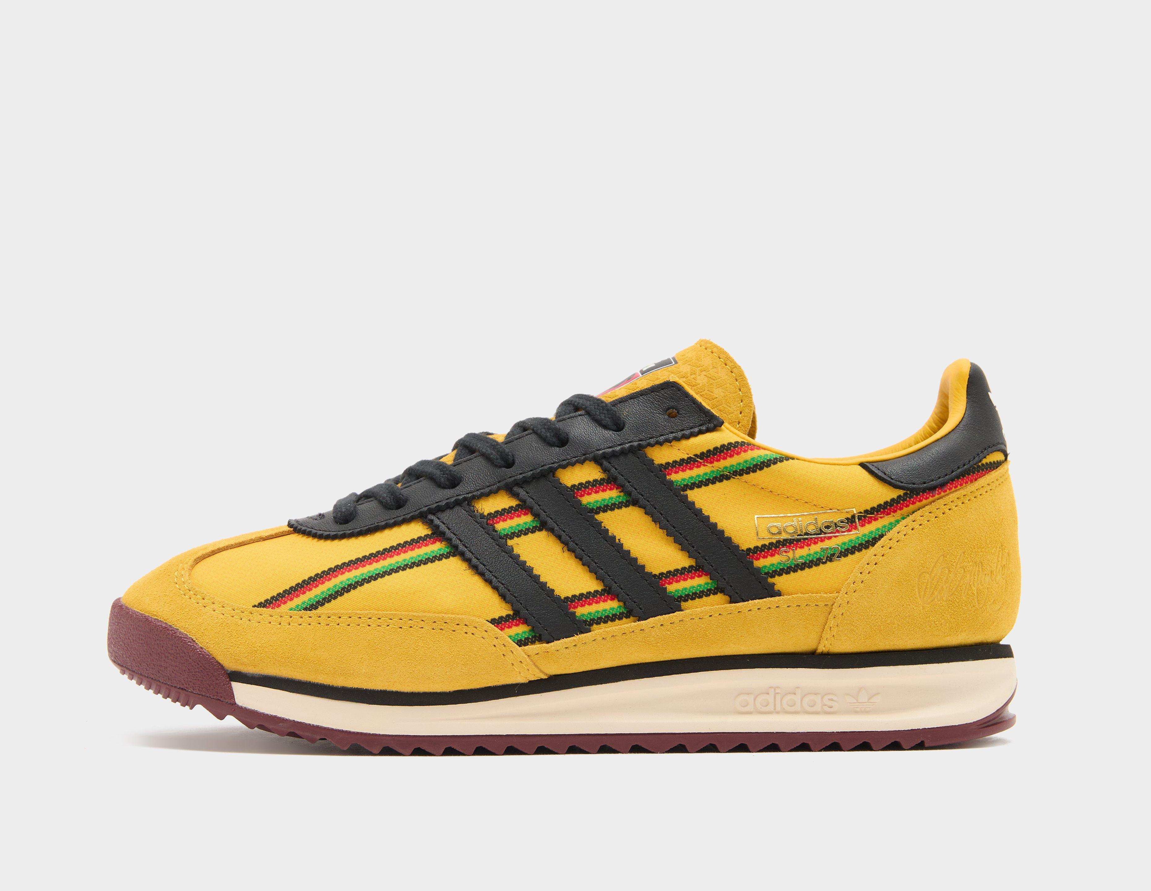 Adidas Originals X Bob Marley 'Jff' Sl 72 Rs Yellow in  Men's Size 8.5