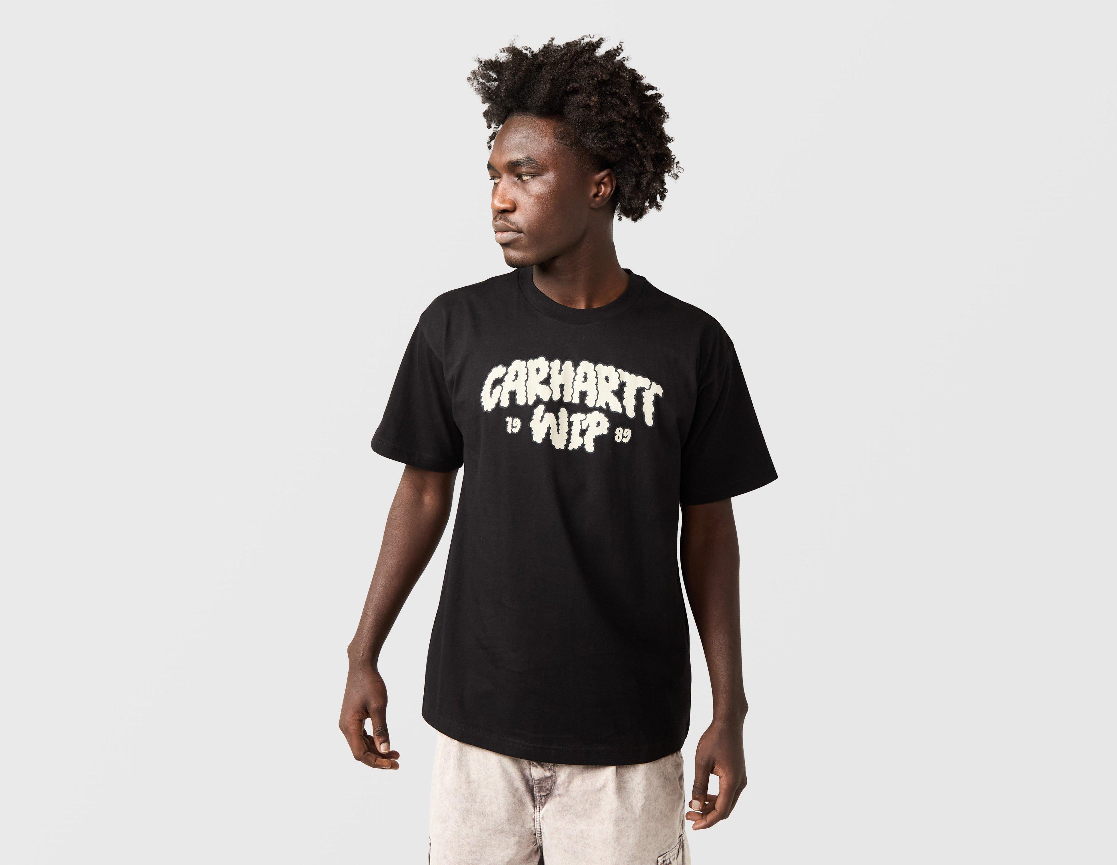 Carhartt Wip Cloud Script T-Shirt Black in  Men's Size Large