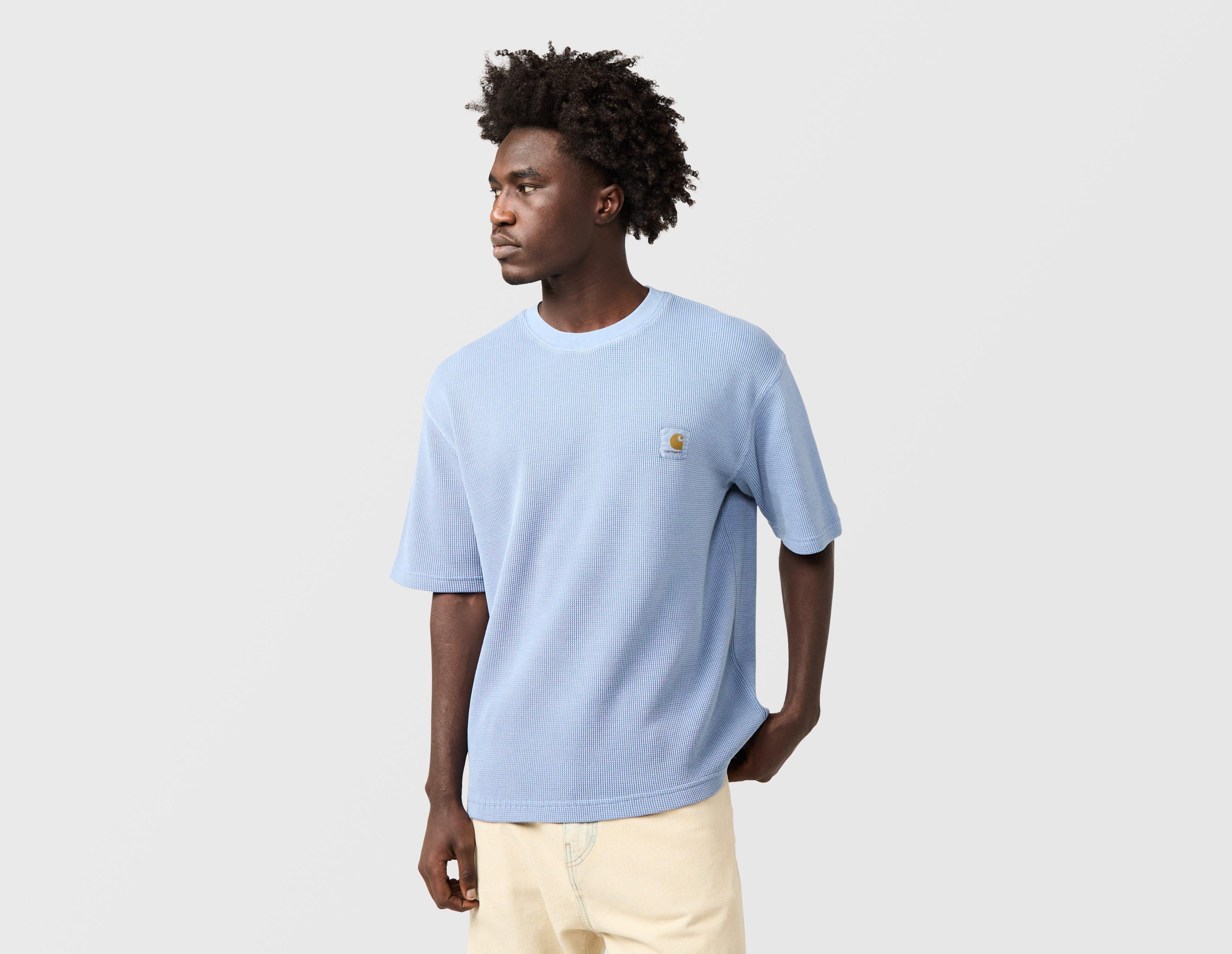 Carhartt Wip Nelson Waffle T-Shirt Blue in  Men's Size XL