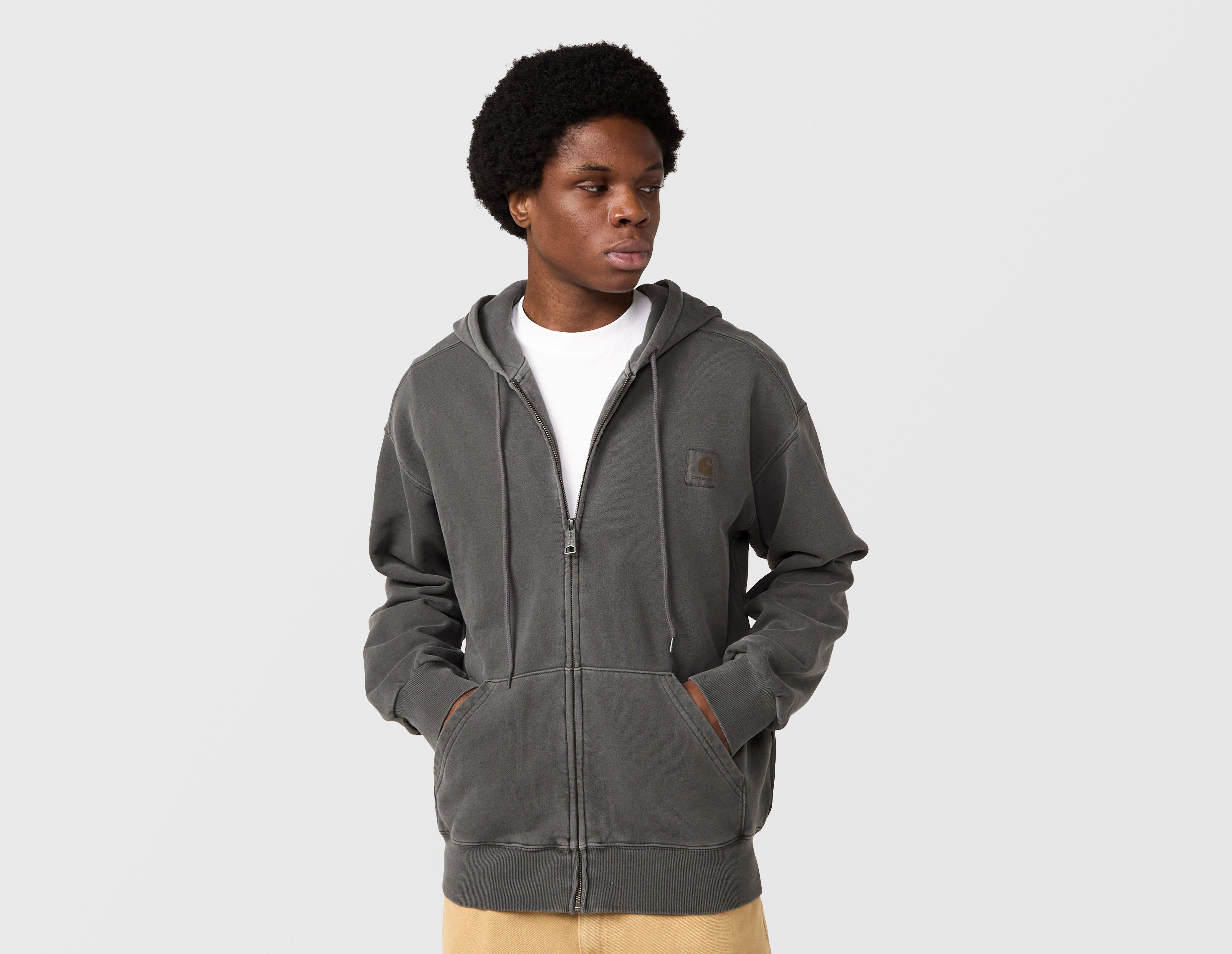 Carhartt Wip Nelson Zip Hoodie Grey in  Men's Size Large