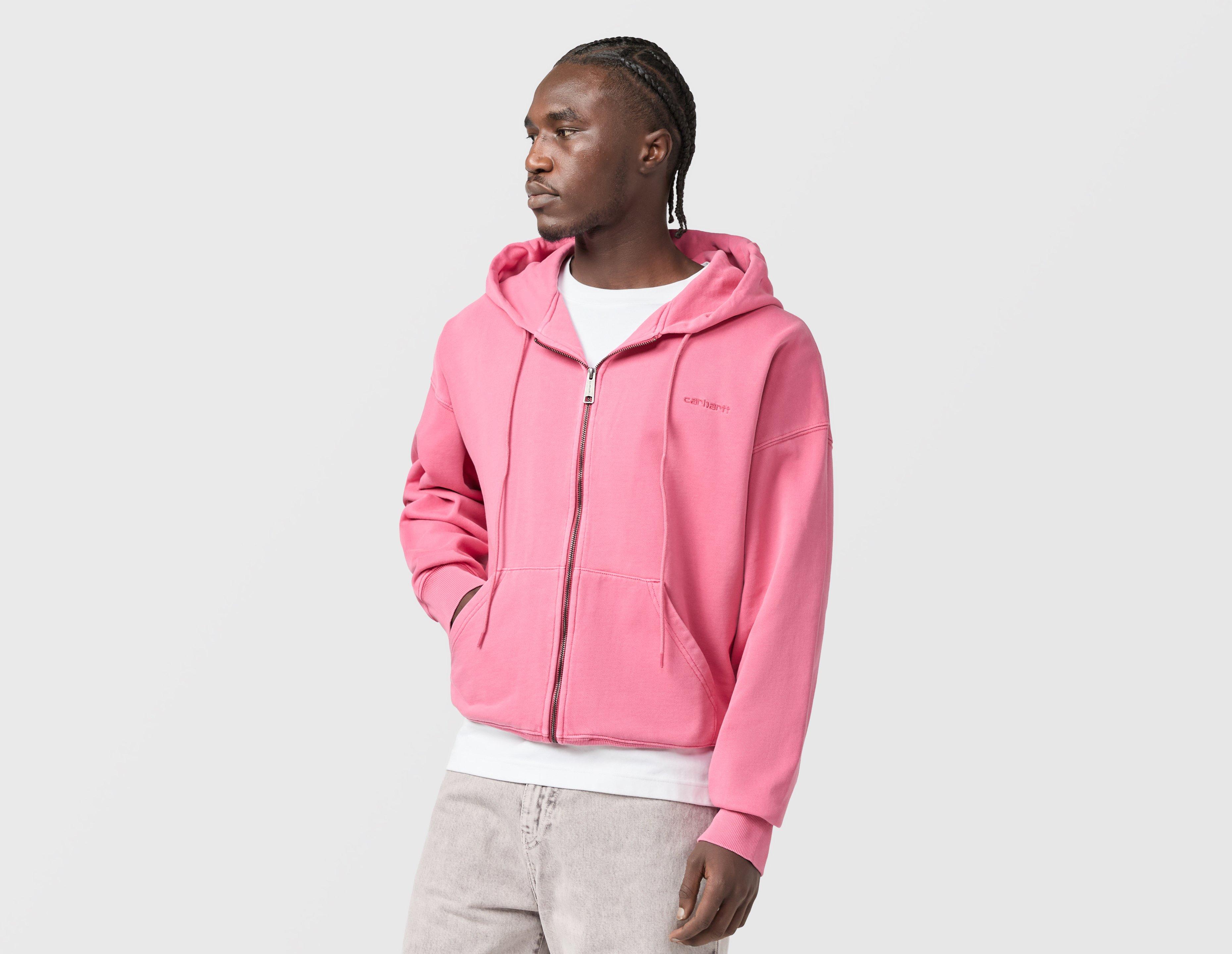Carhartt Wip Benton Zip Hoodie Pink in  Men's Size XL