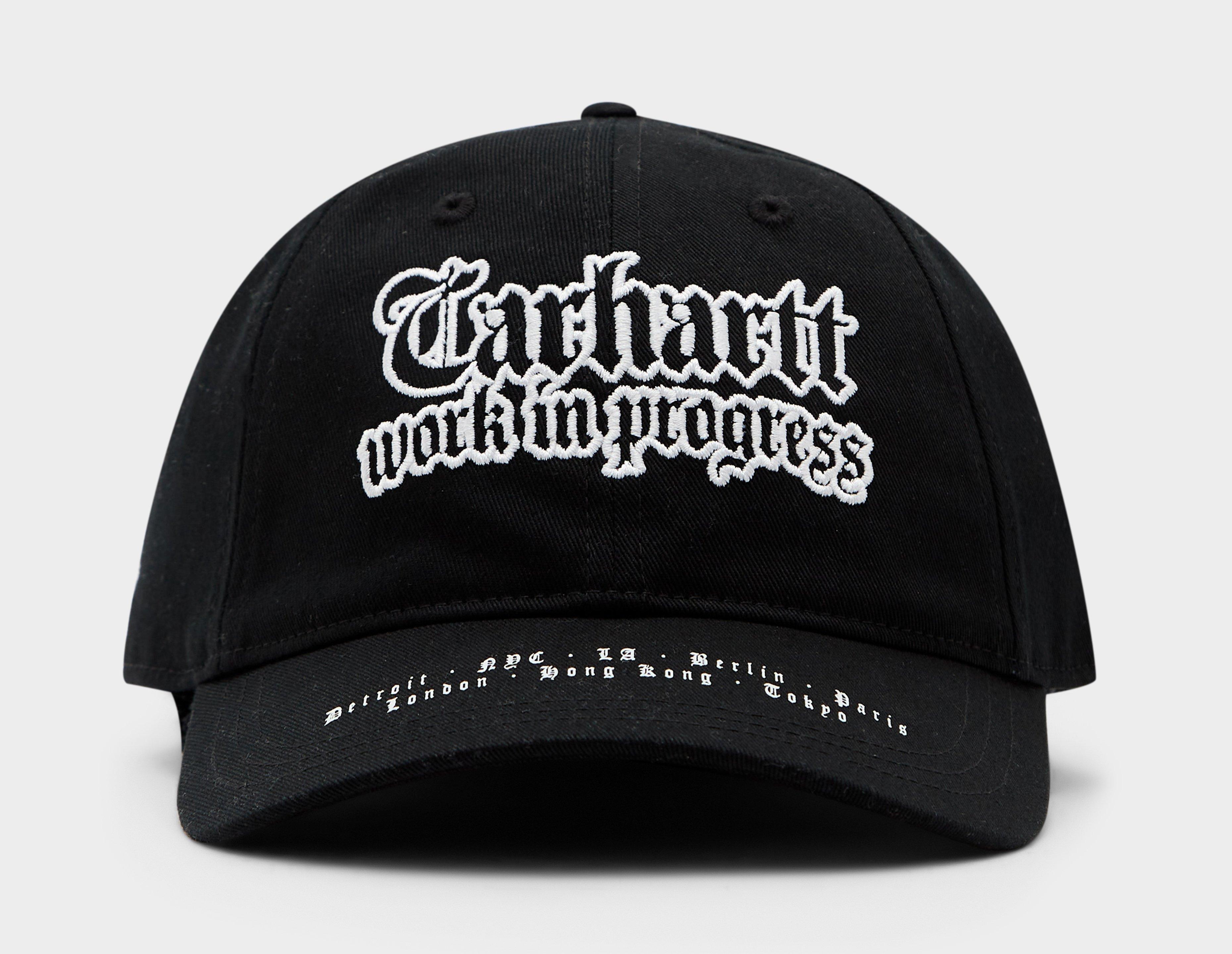 Carhartt Wip World Tour Cap Black in   Size One Size