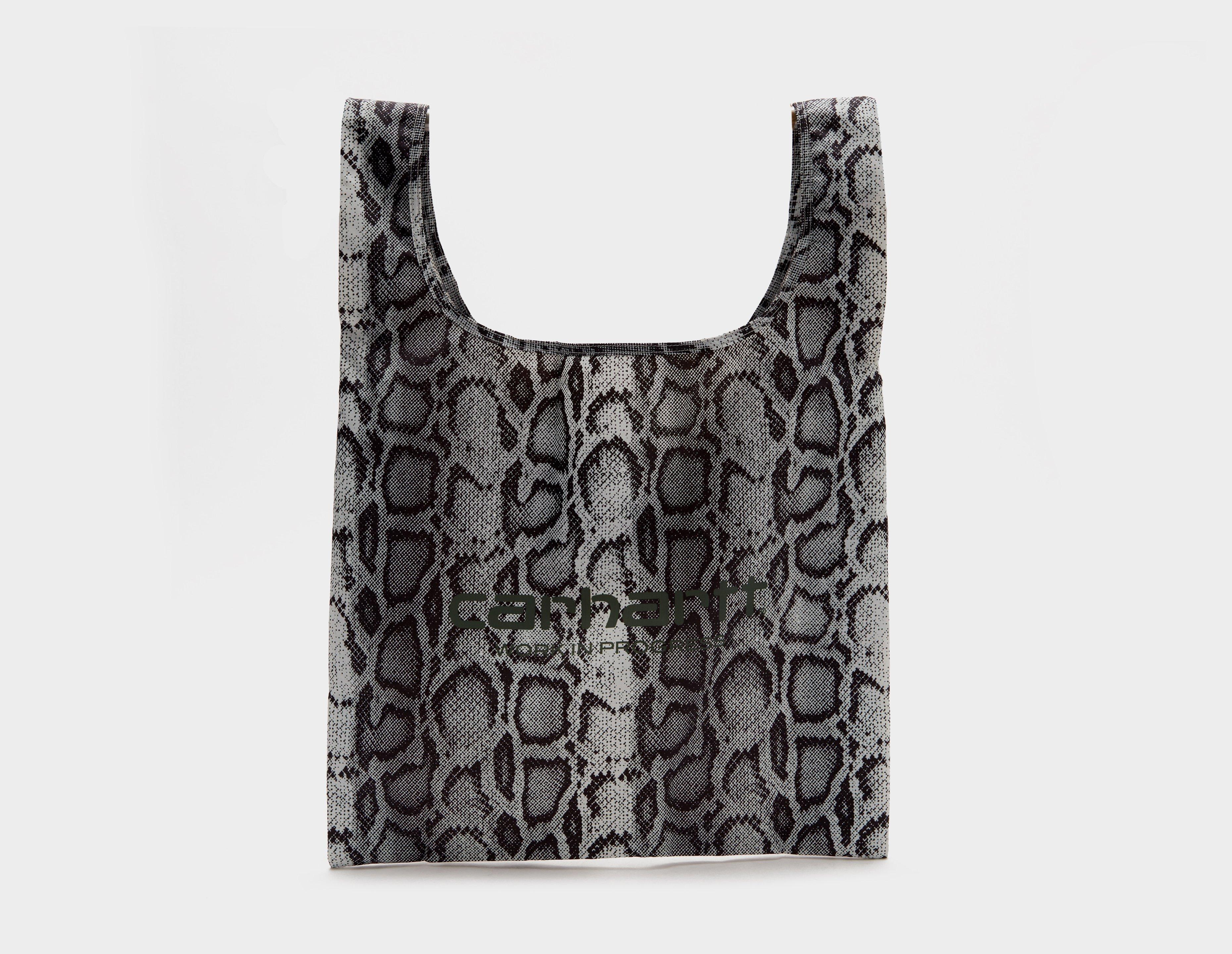 Carhartt Wip Snake Camo Shopping Bag Grey in  Men's Size One Size