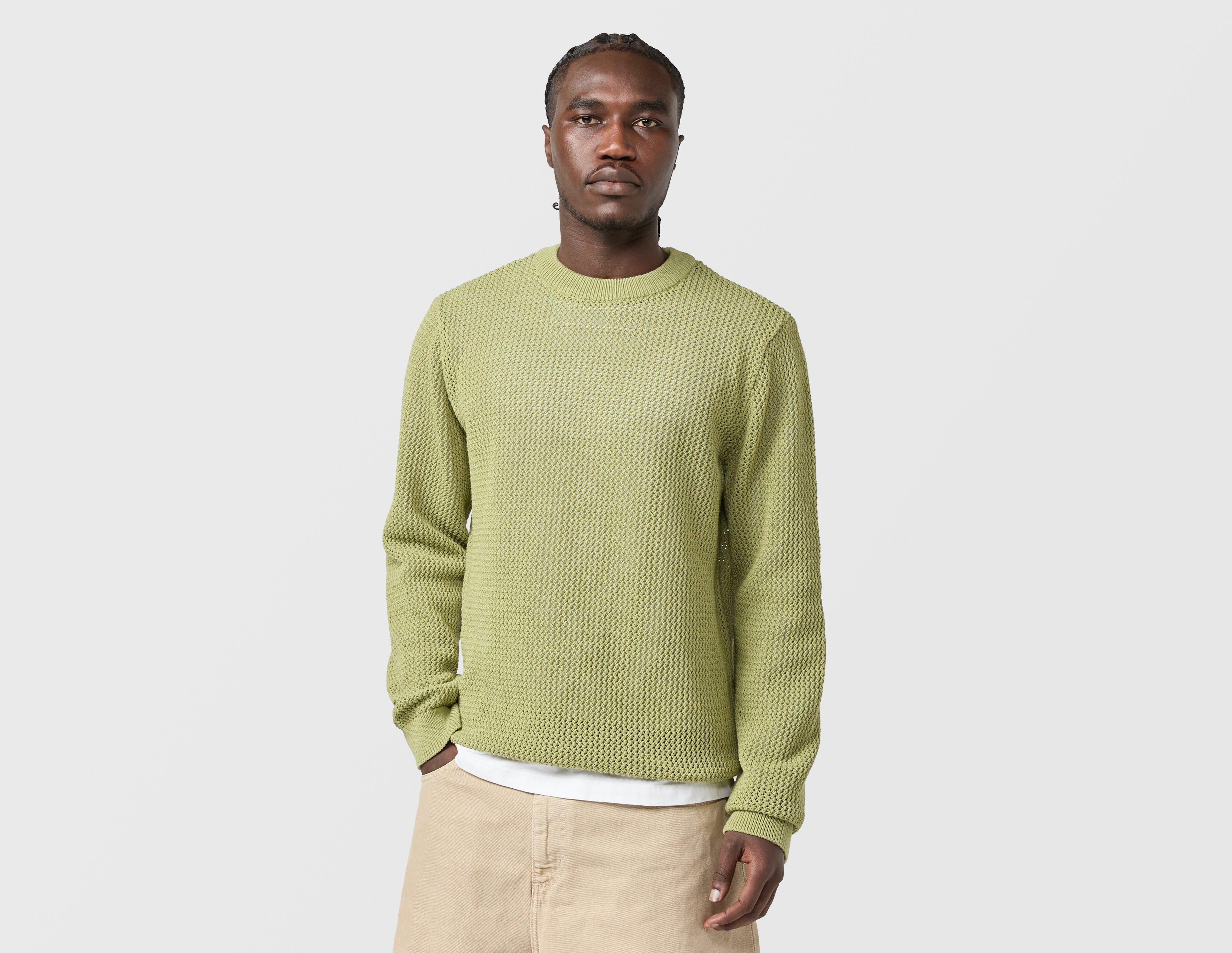 Carhartt Wip Stockton Loose Knit Sweatshirt Green in  Men's Size XL