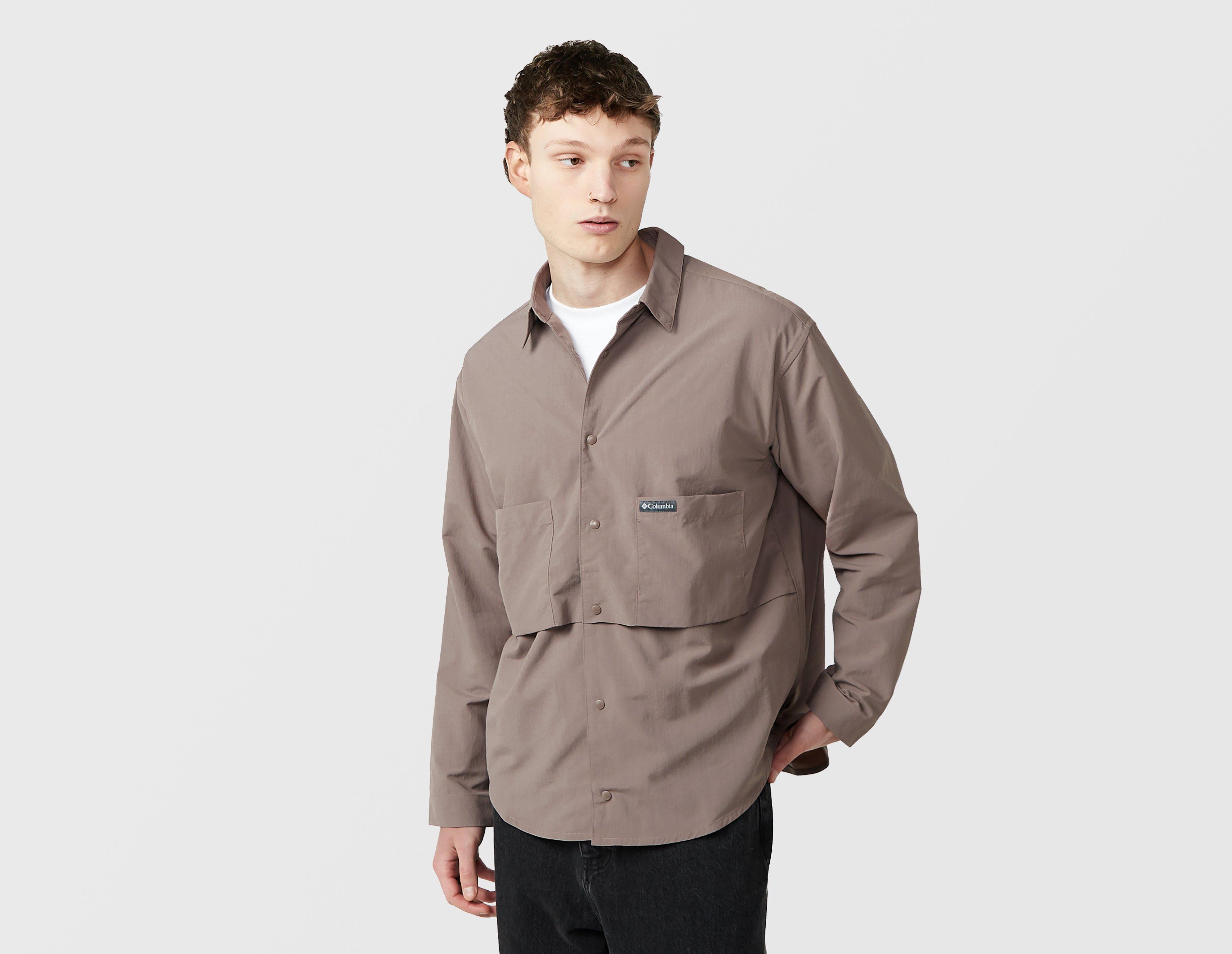 Columbia Chill Creek Shirt Grey in  Men's Size Small