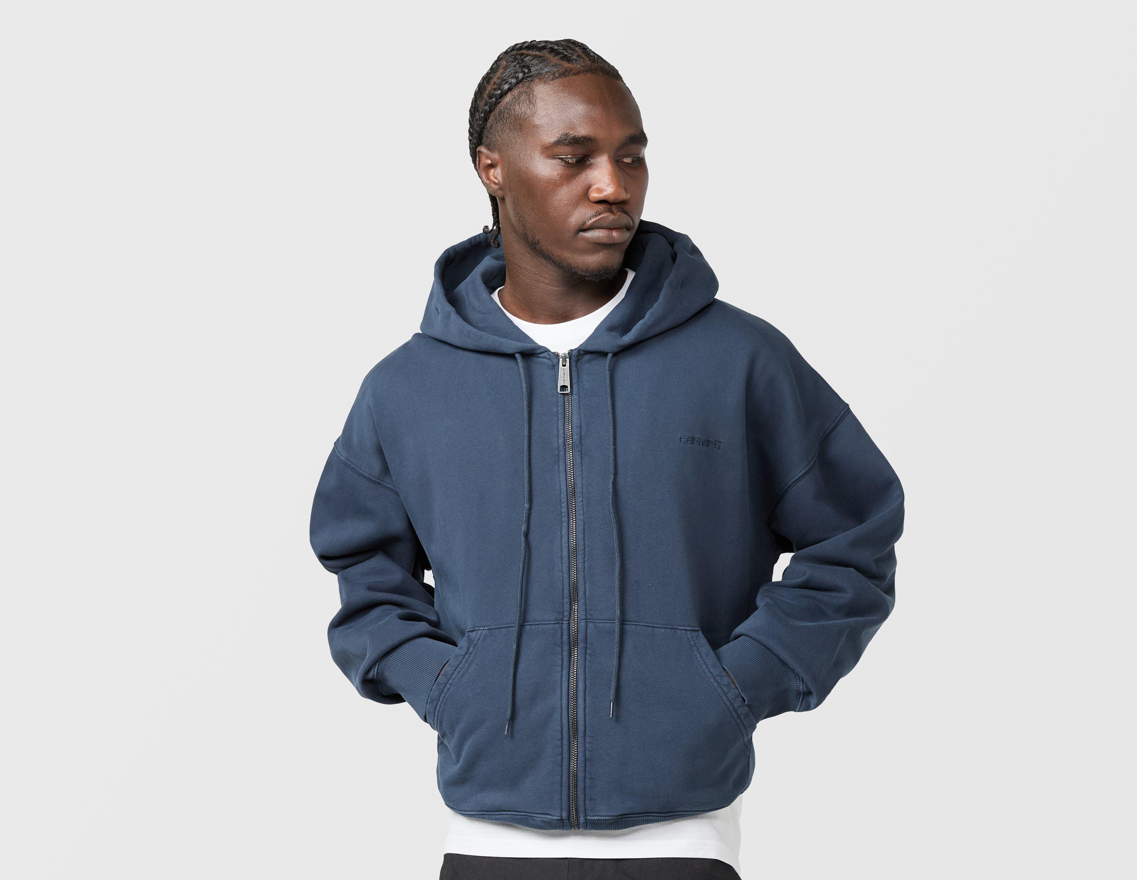 Carhartt Wip Benton Zip Hoodie Blue in  Men's Size XL