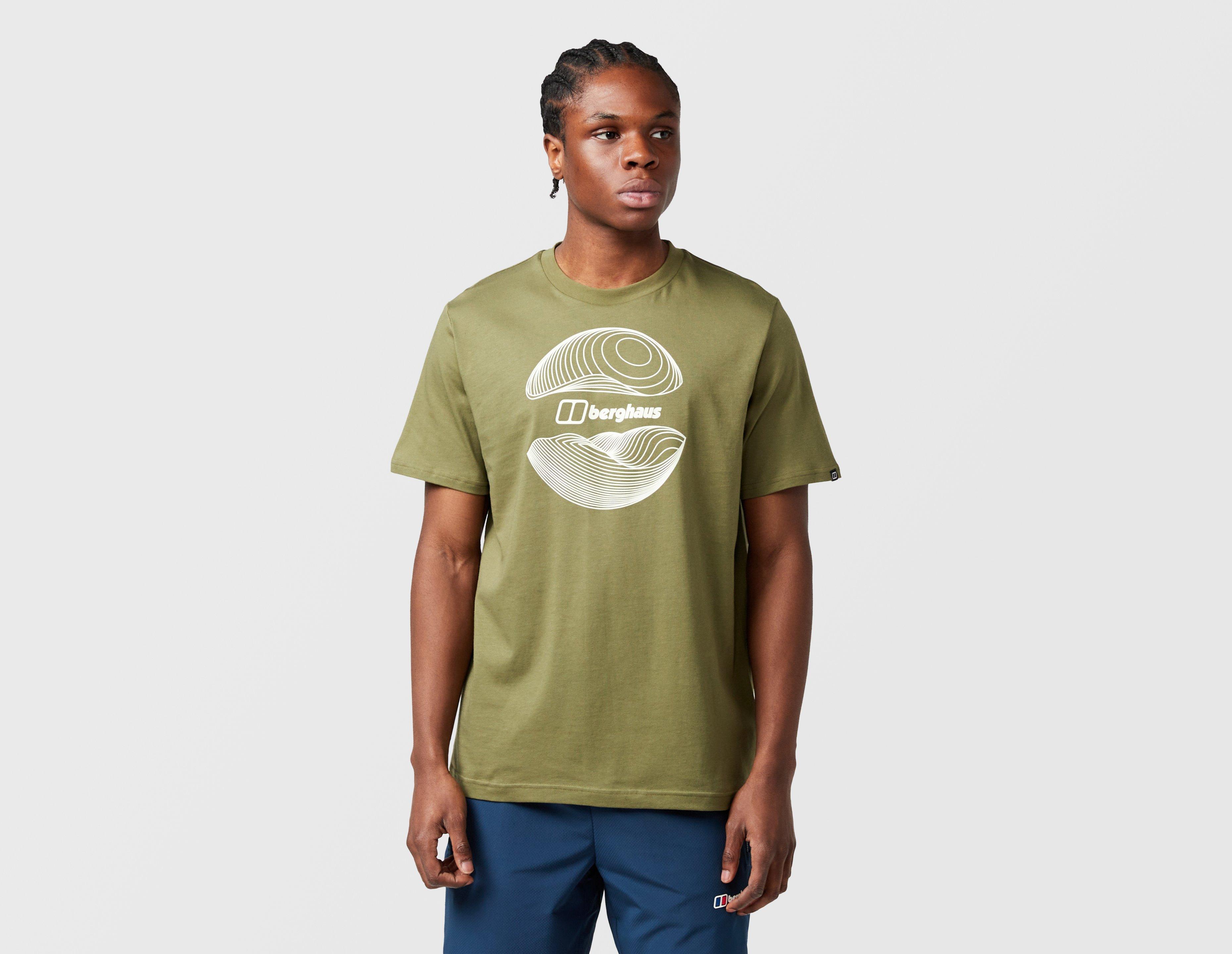 Berghaus Curvature T-Shirt Green in  Men's Size XL