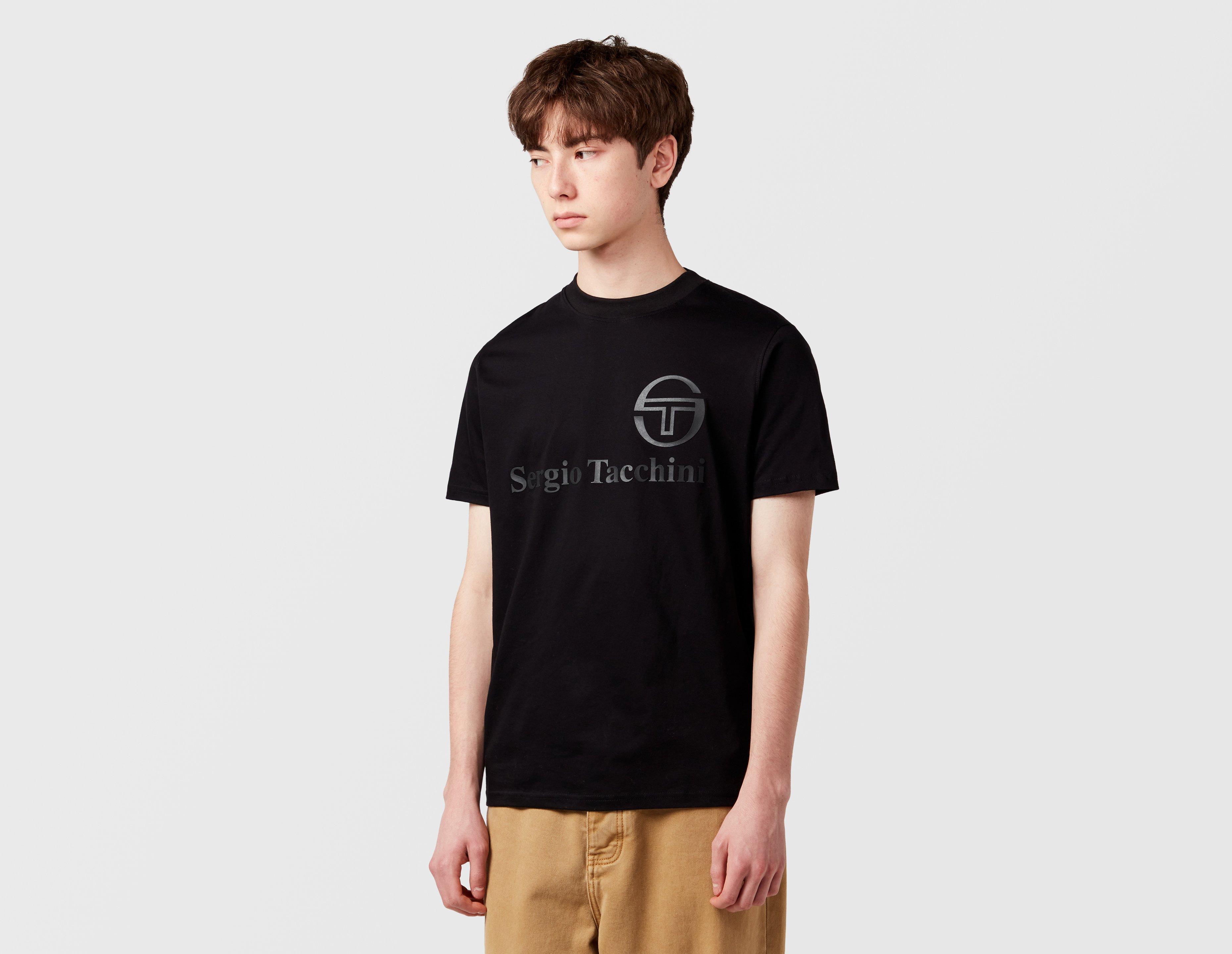 Sergio Tacchini Men's Lazio T-Shirt, Black - Image 4