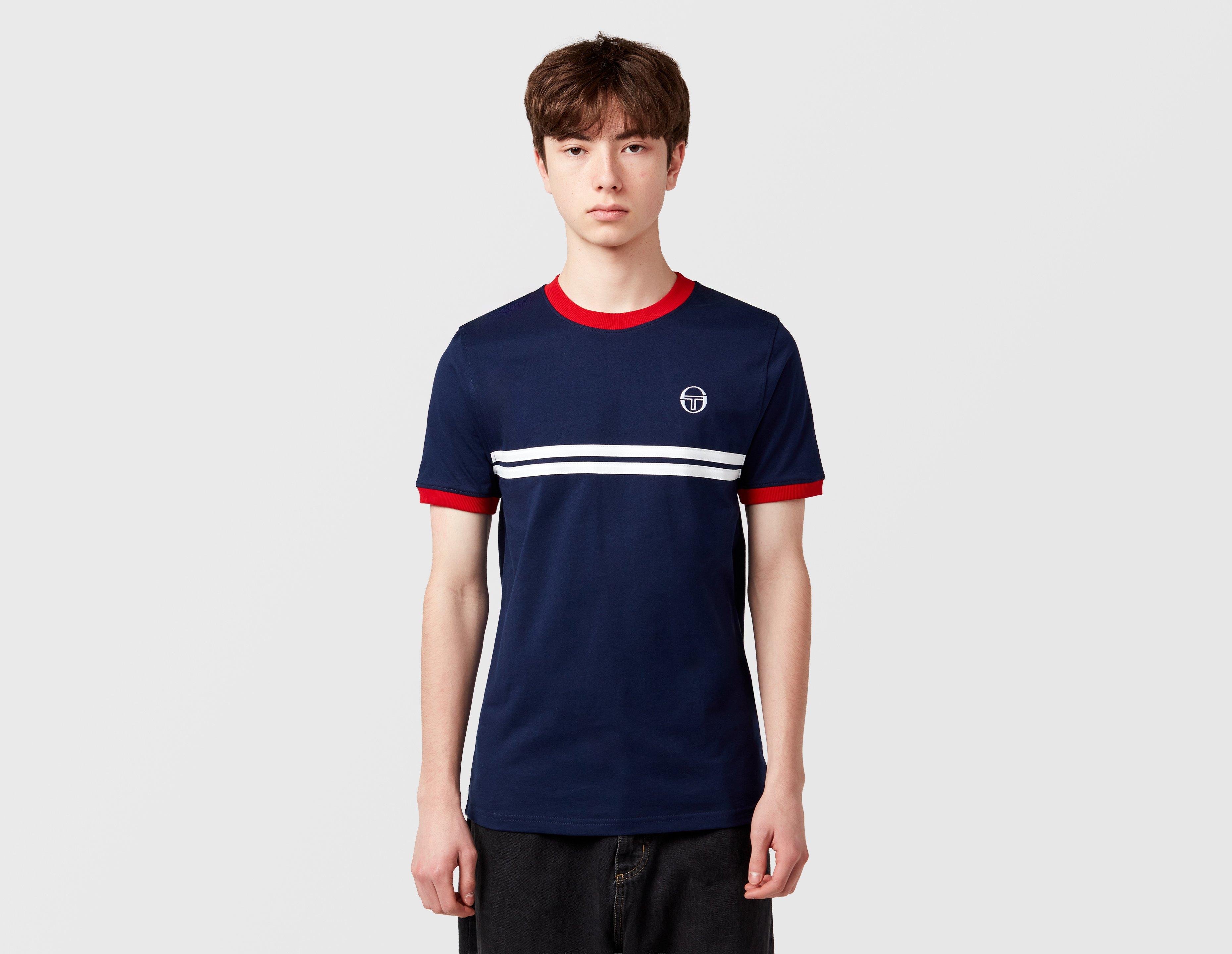 Sergio Tacchini Supermac T-Shirt Blue in  Men's Size Small