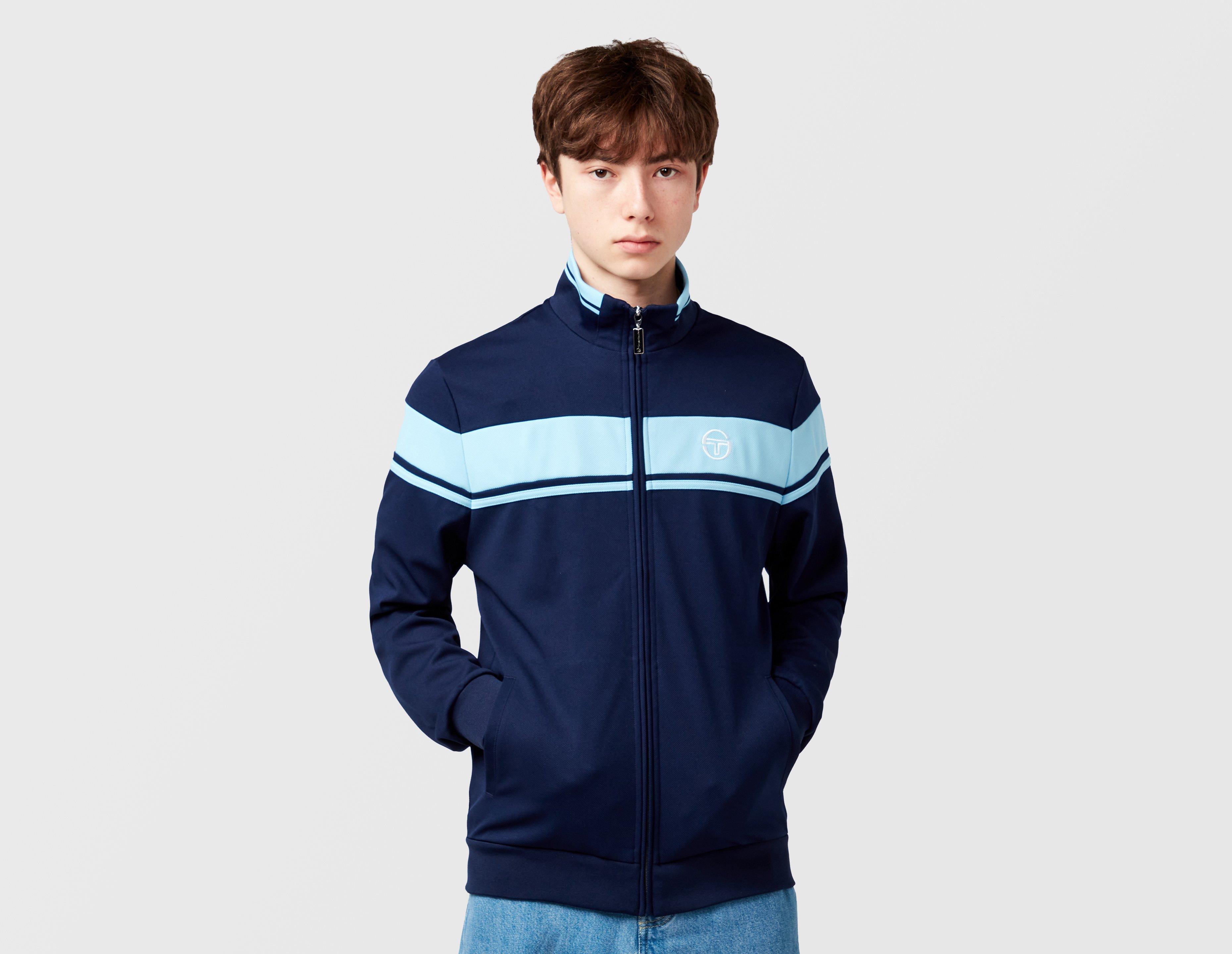 Sergio Tacchini Damarindo Track Top Blue in  Men's Size Small