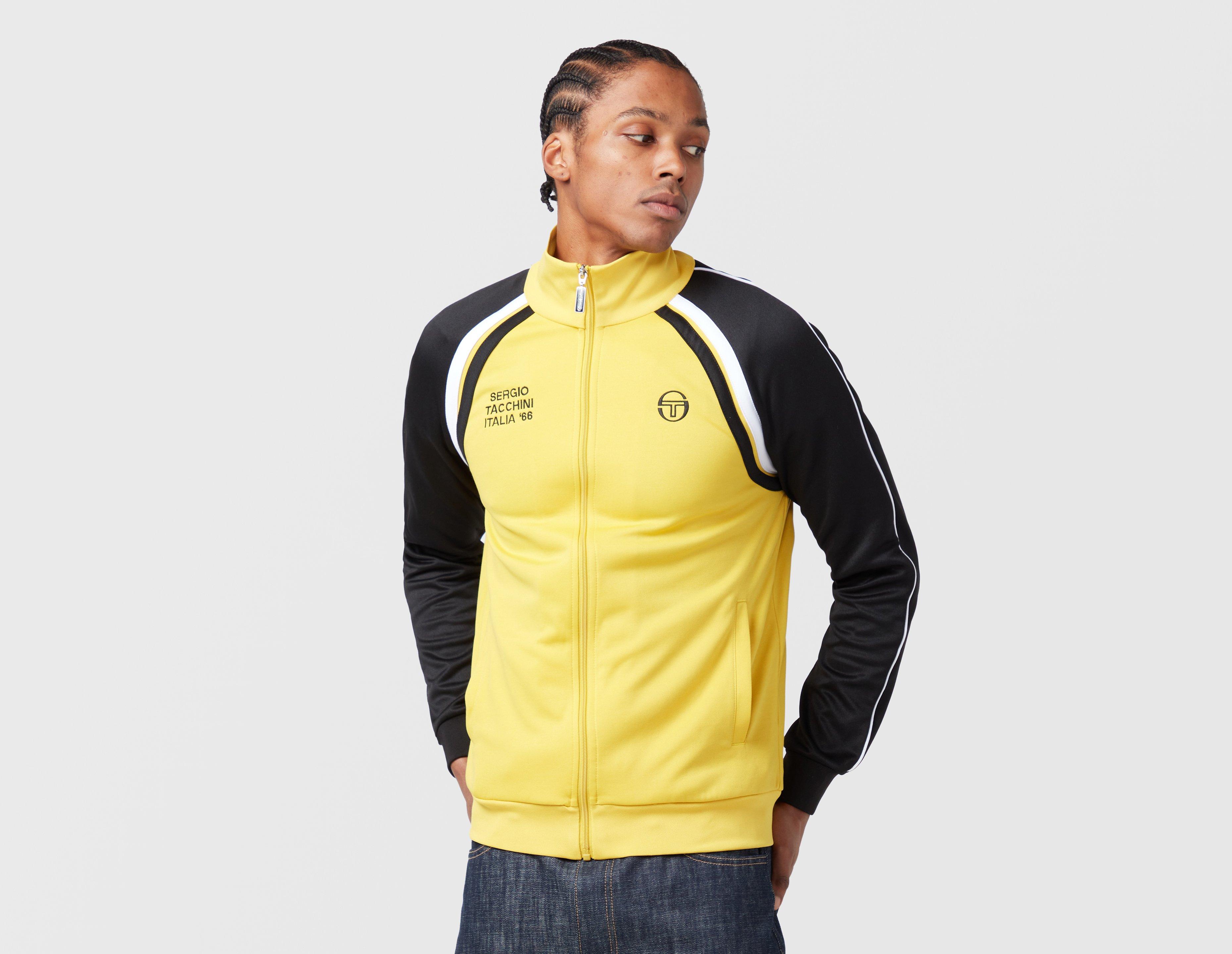 Sergio Tacchini Ghibli Davis Track Top Yellow in  Men's Size Medium