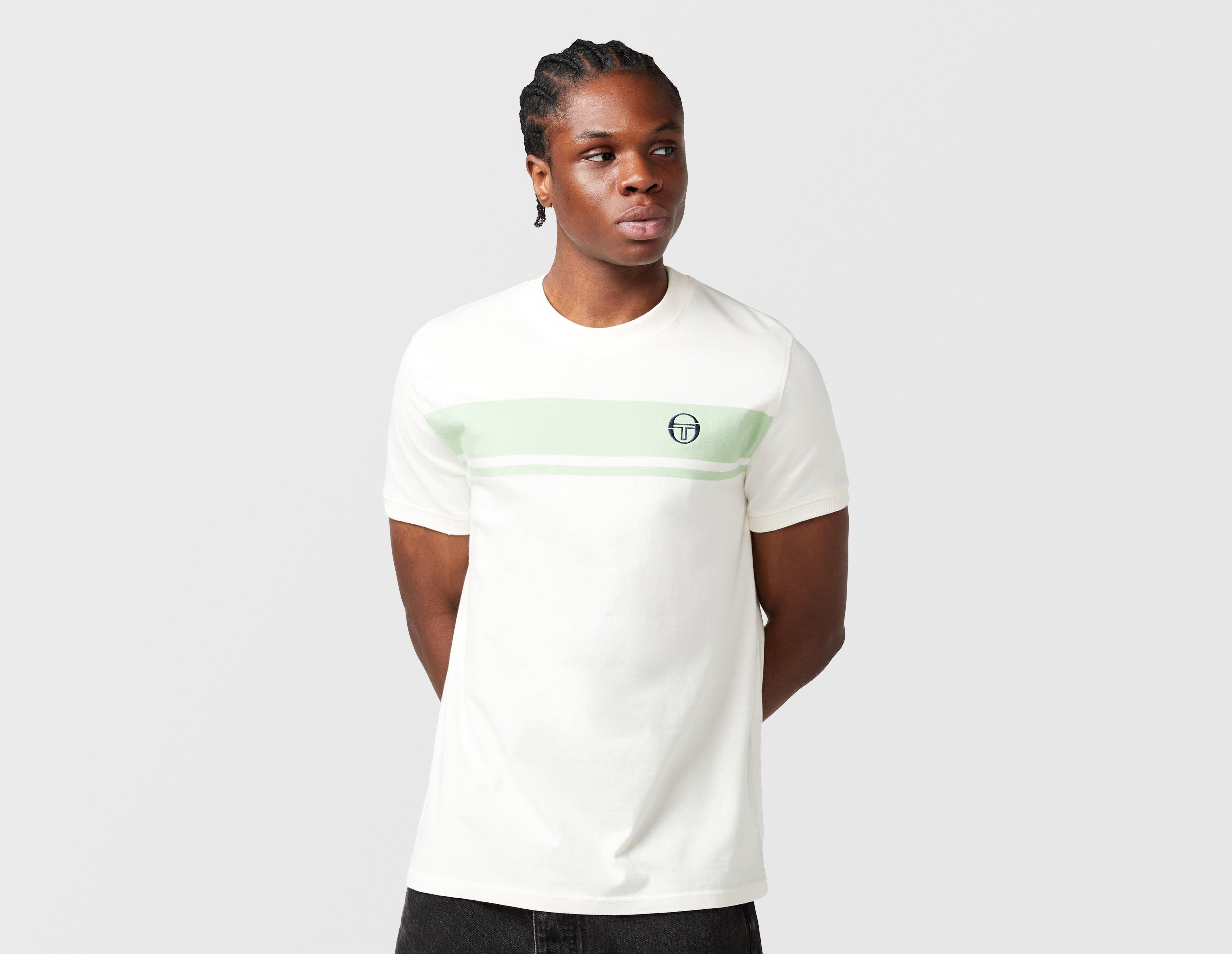 Sergio Tacchini Masters T-Shirt White in  Men's Size Small