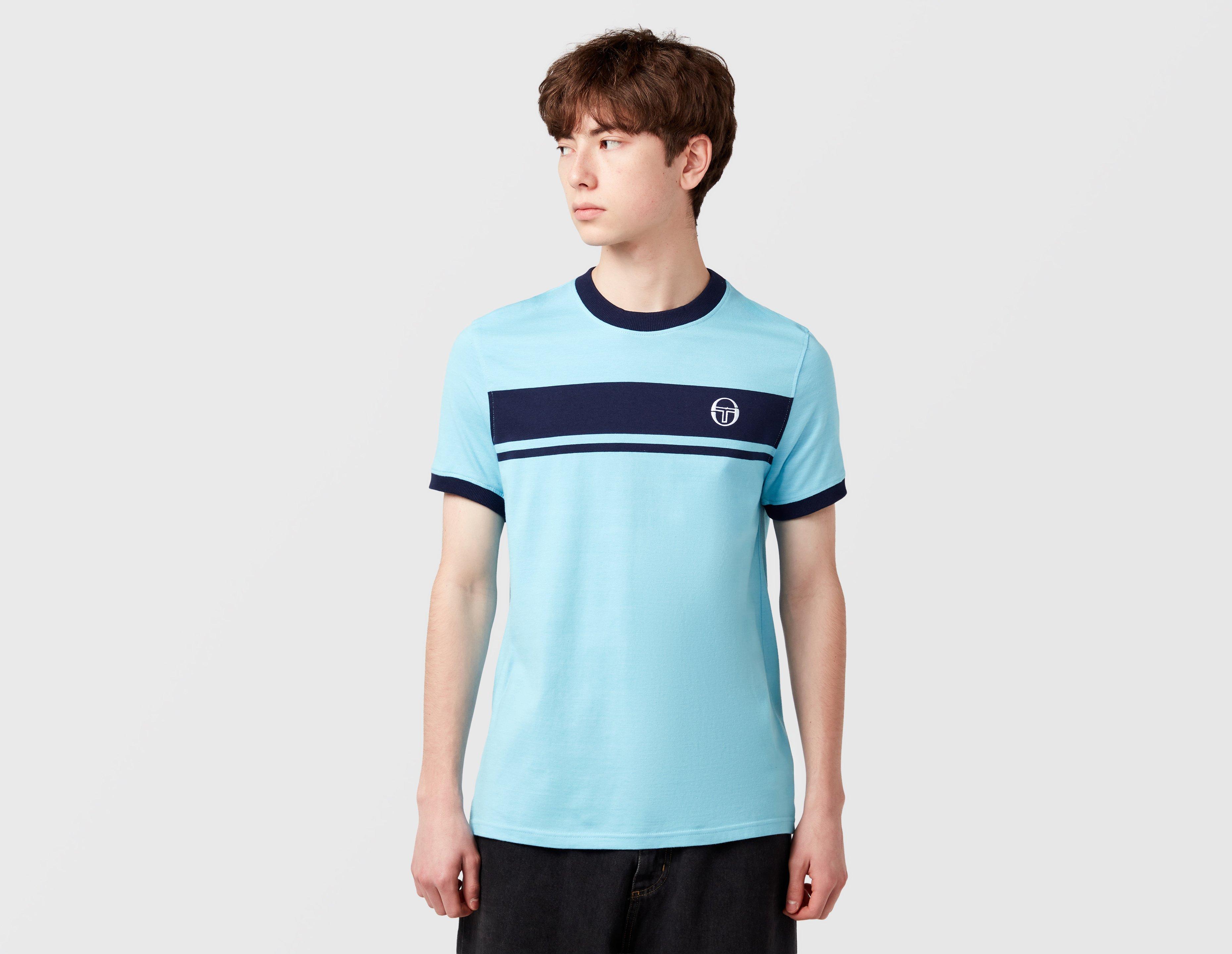 Sergio Tacchini Masters T-Shirt Blue in  Men's Size Large