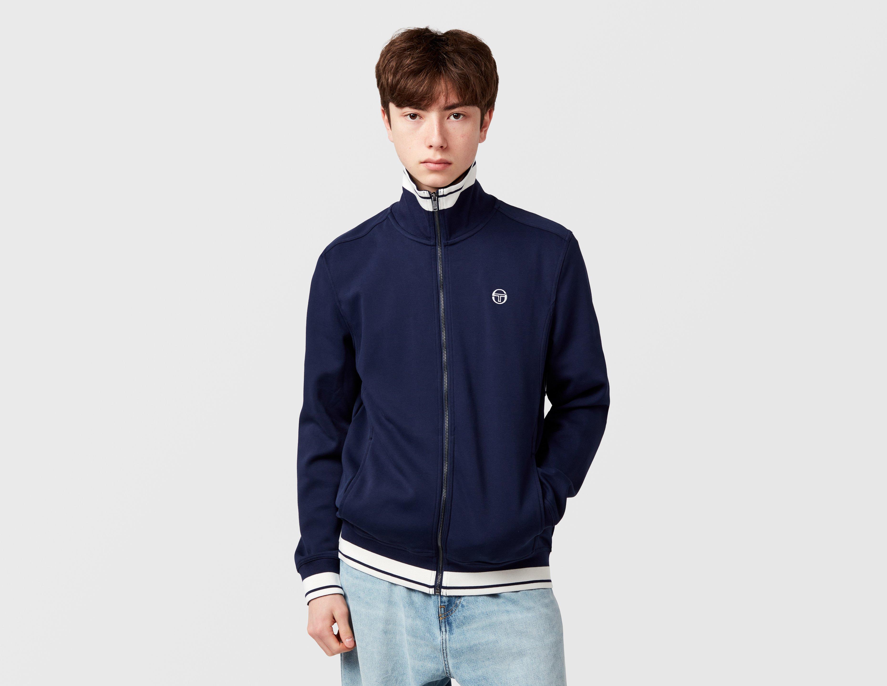 Sergio Tacchini Attilio Track Top Blue in  Men's Size Medium