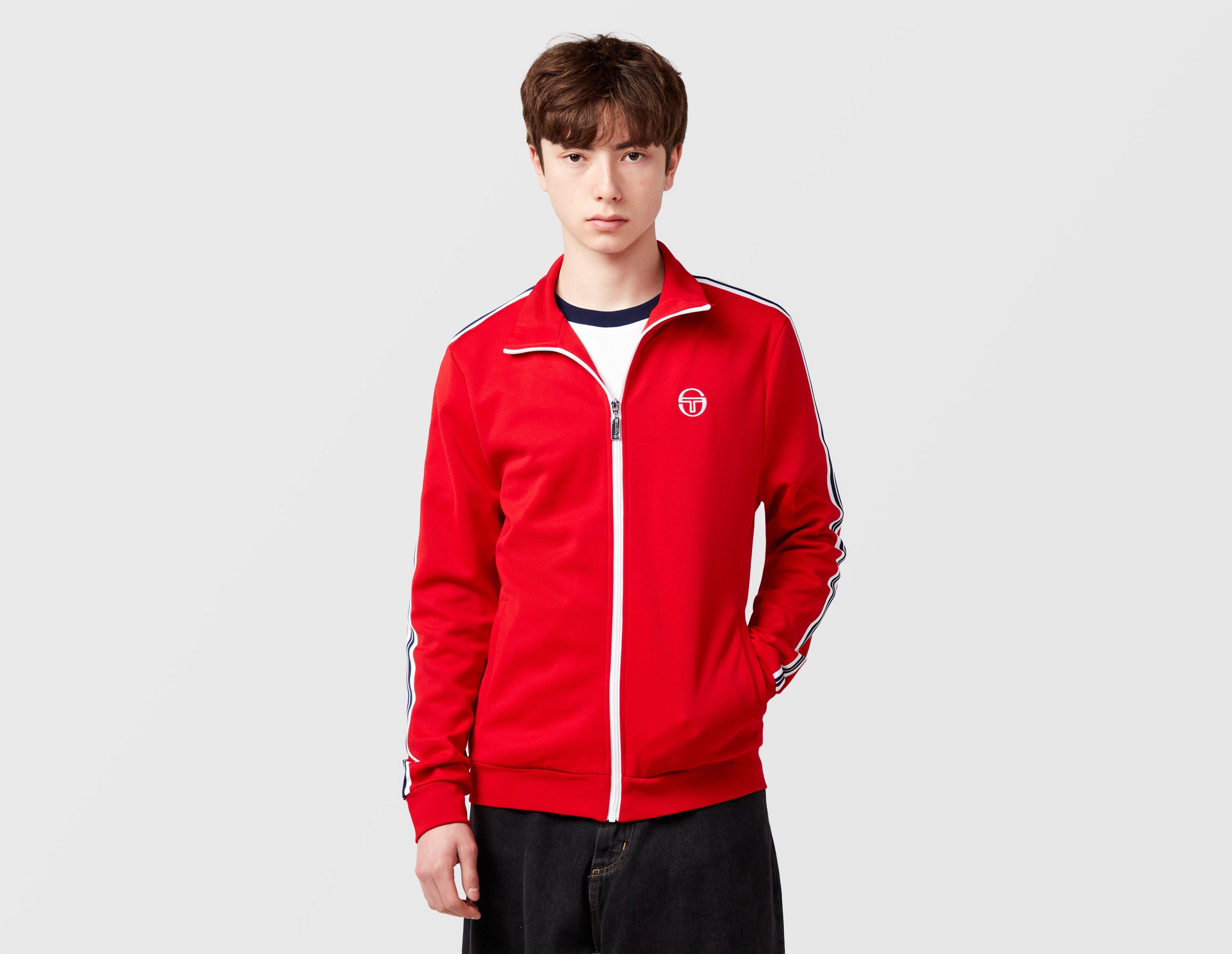 Sergio Tacchini Franco Track Top Red in  Men's Size XL