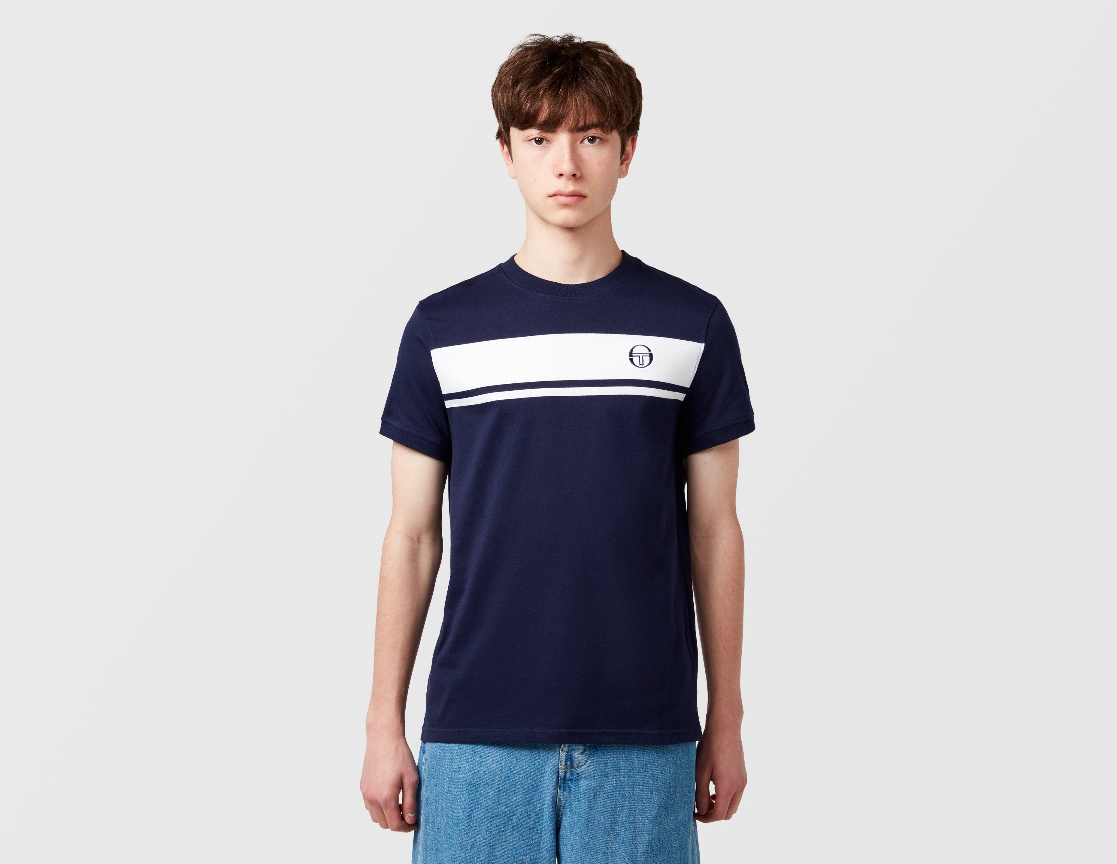Sergio Tacchini Masters T-Shirt Blue in  Men's Size Large