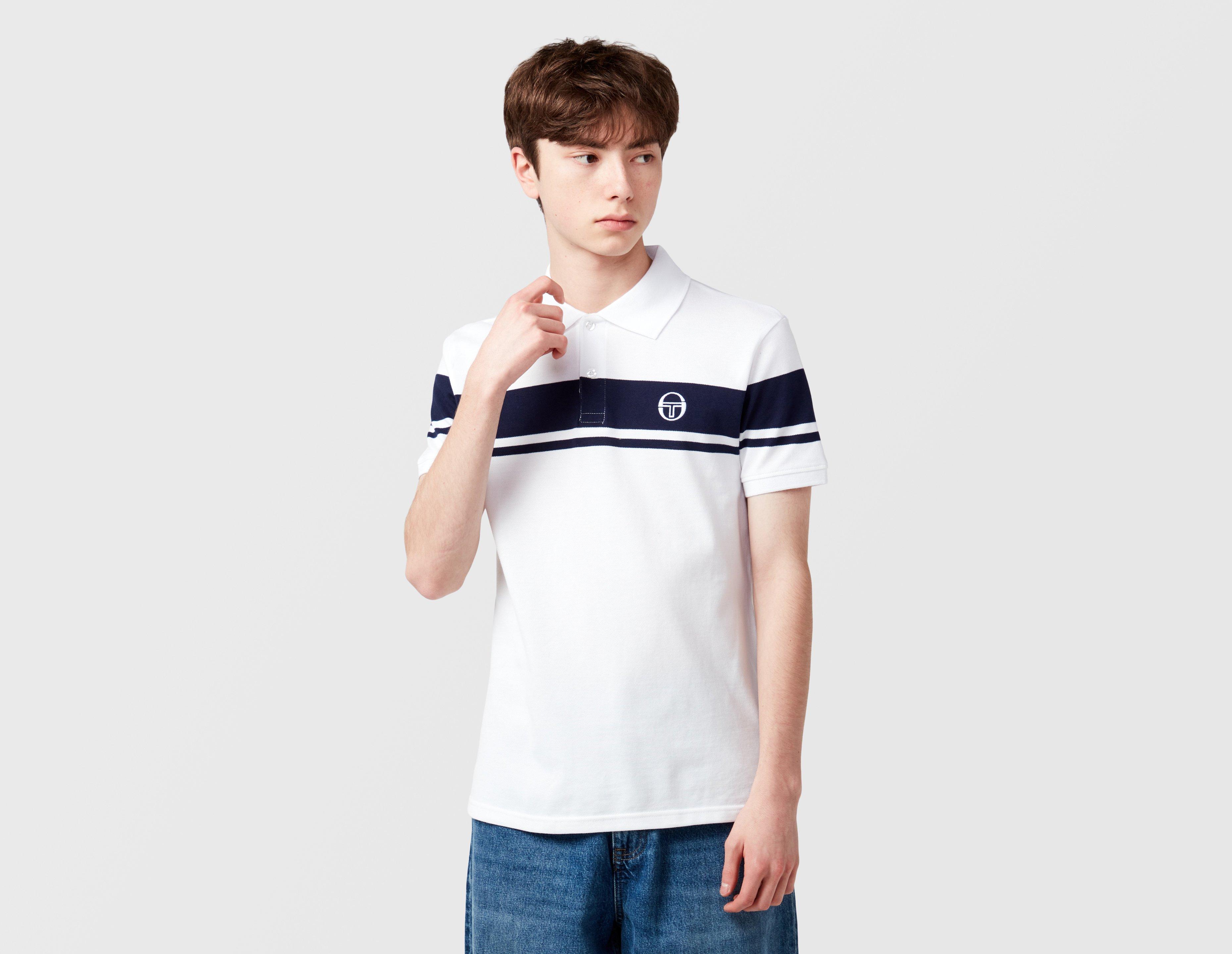 Sergio Tacchini Young Line Polo Shirt White in  Men's Size Medium