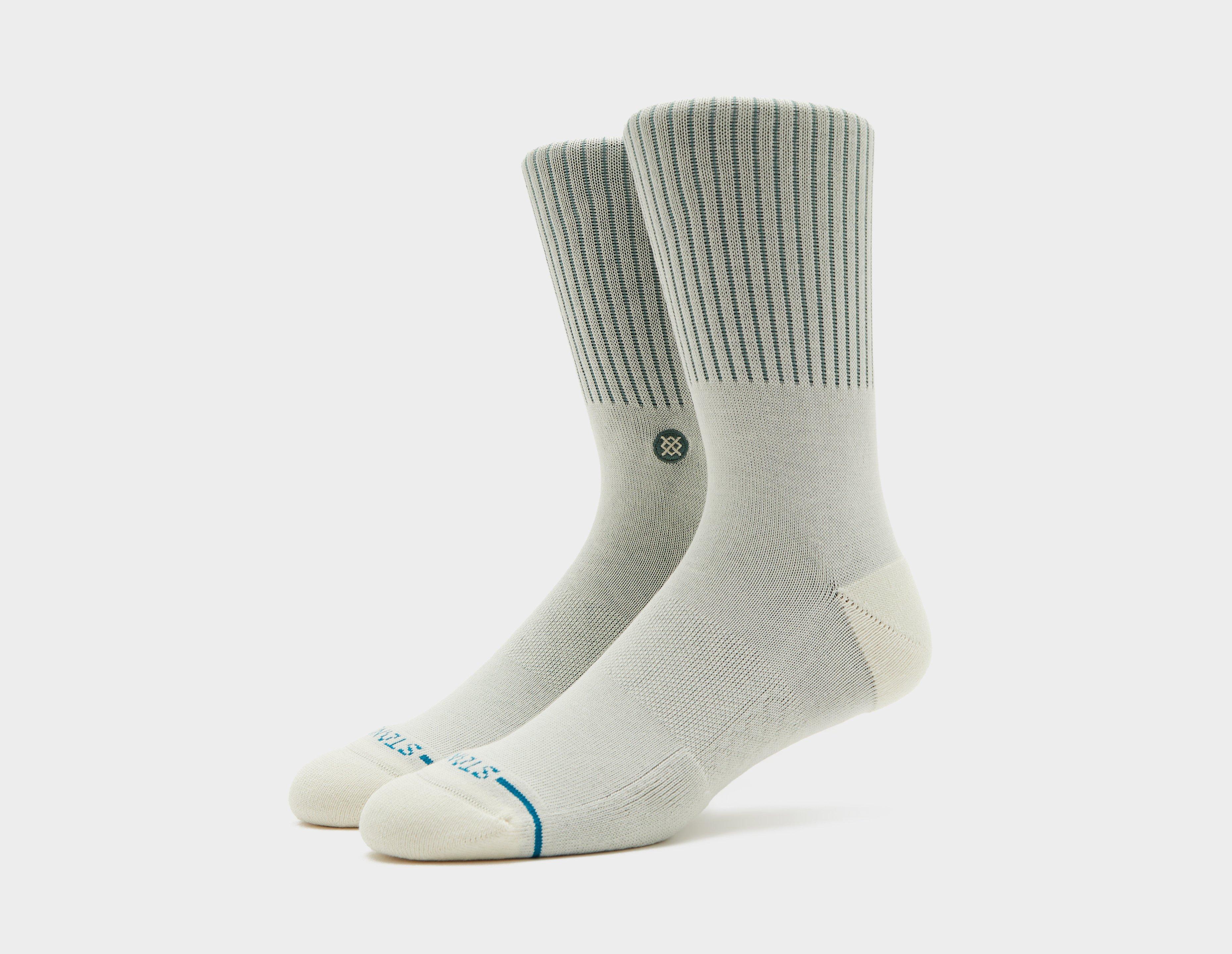 Stance Icon Socks Green in   Size Large