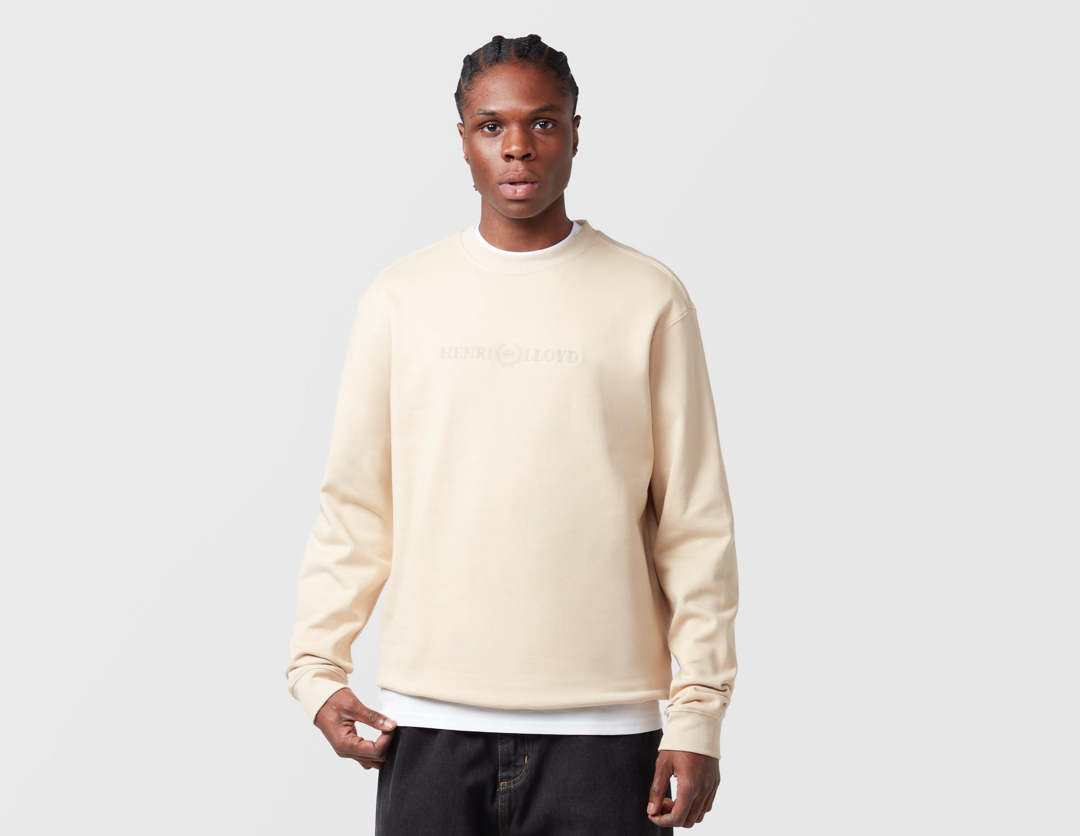 Henri Lloyd Lytham Sweatshirt Beige in  Men's Size Small