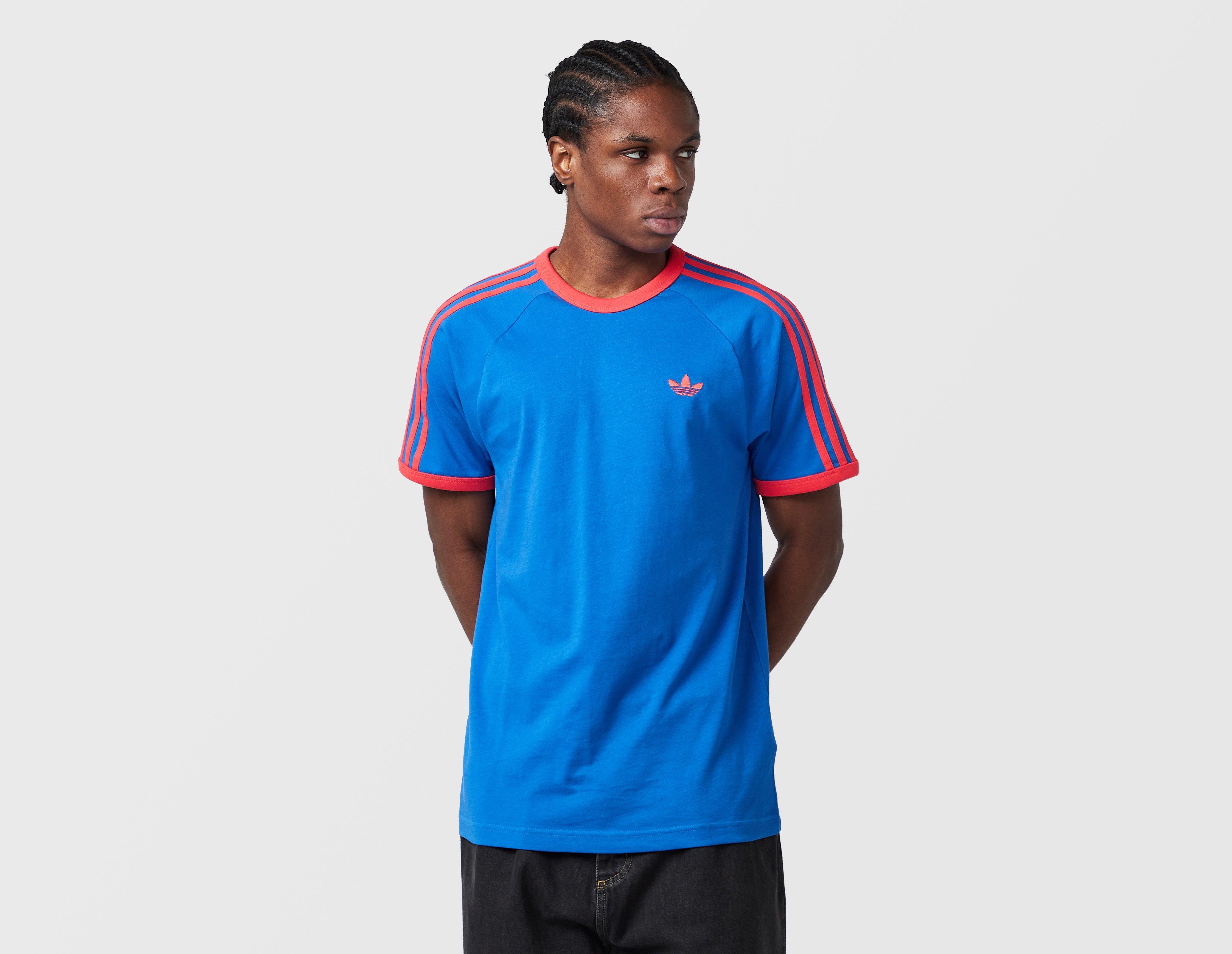 Adidas Originals Adicolor Classics 3-Stripes T-Shirt Blue in  Men's Size Medium