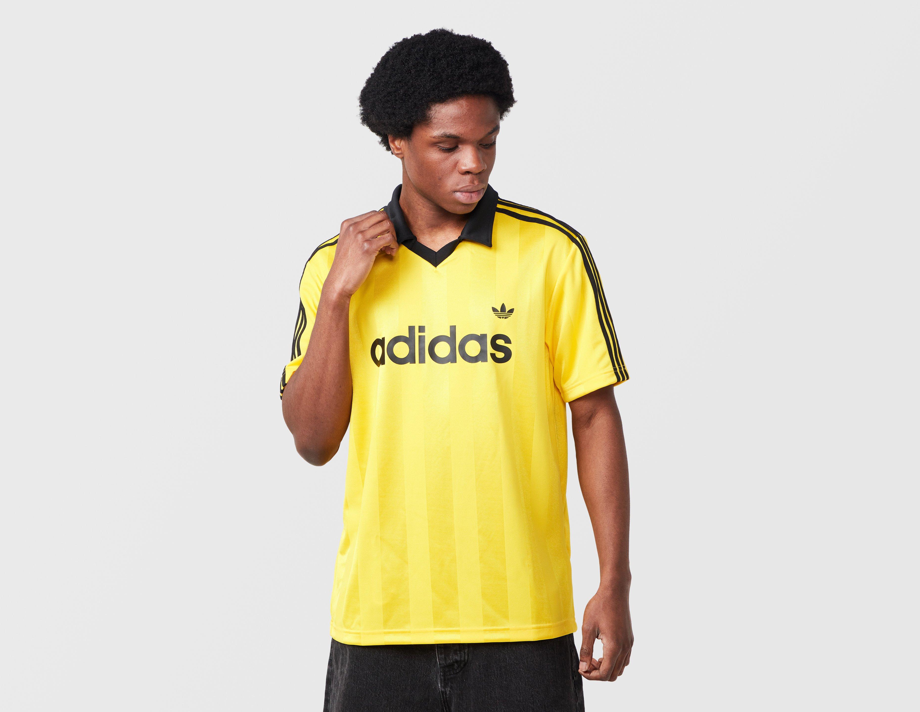 Adidas Originals Archive Collar Jersey Yellow in  Men's Size Medium