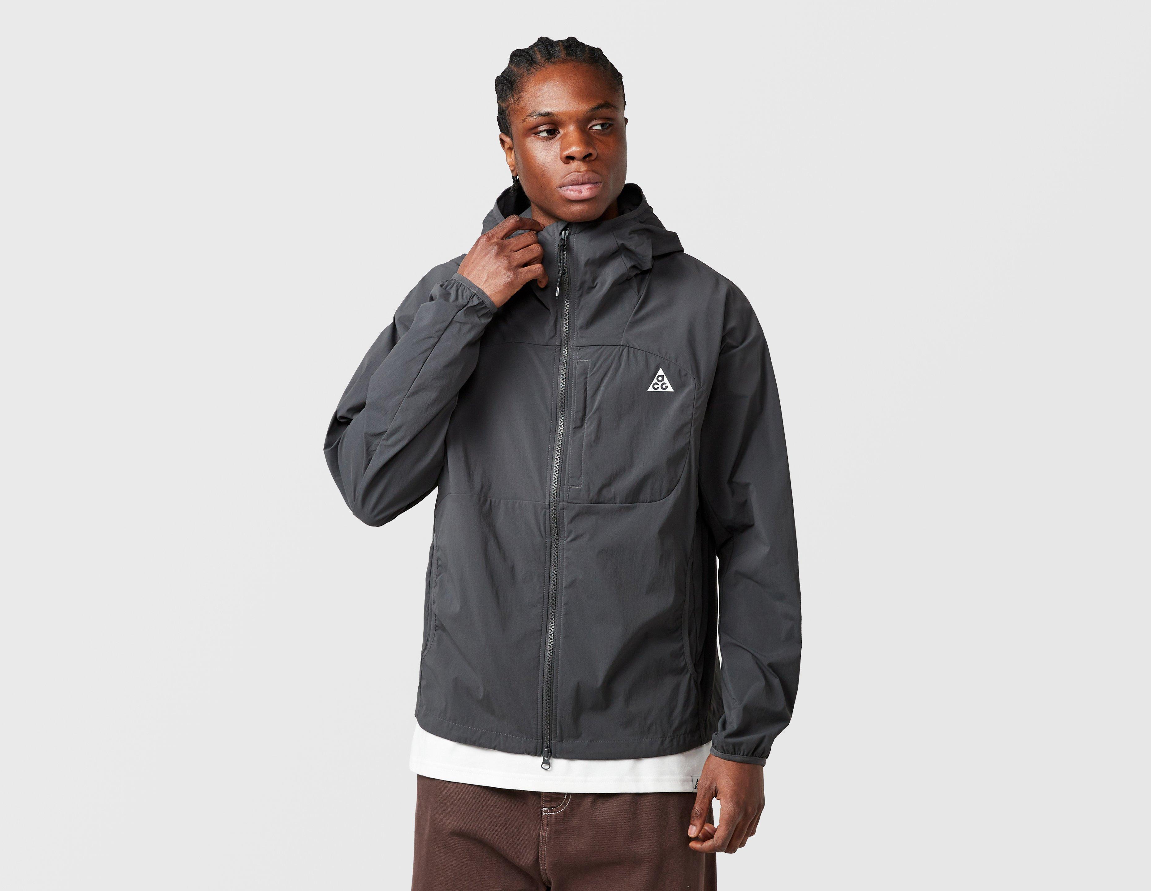 Nike Acg 'Five Towers' Uv Protection Jacket Black in  Men's Size Large