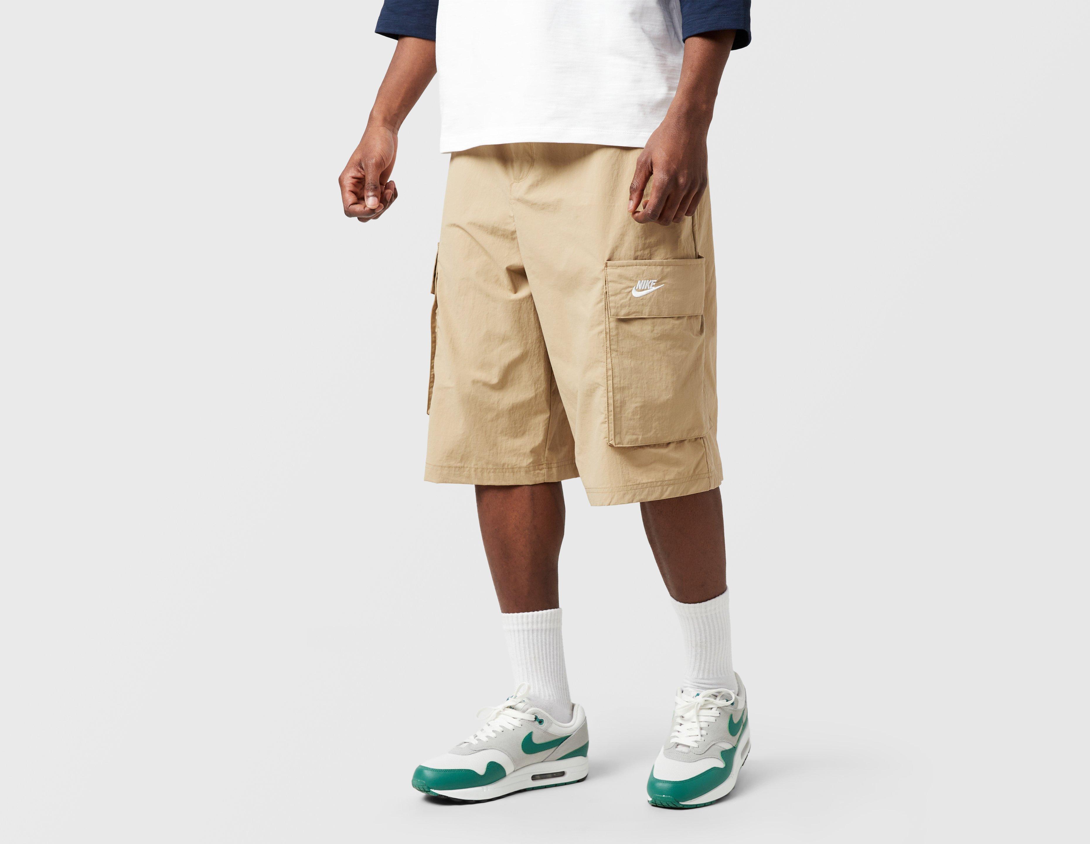 Nike Club Oversized Cargo Shorts Beige in  Men's Size XL