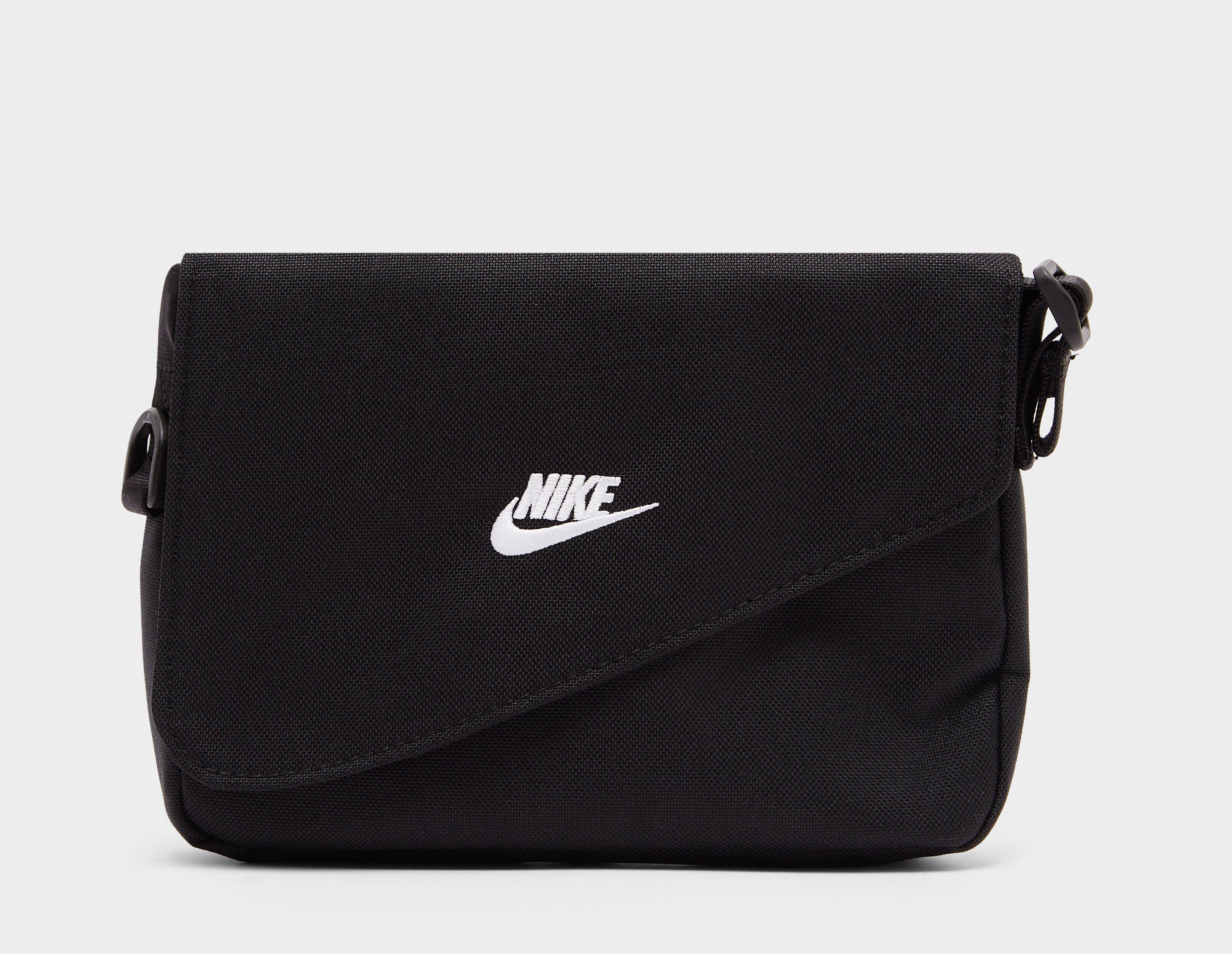 Nike Heritage Cross Body Bag Black in   Size One Size