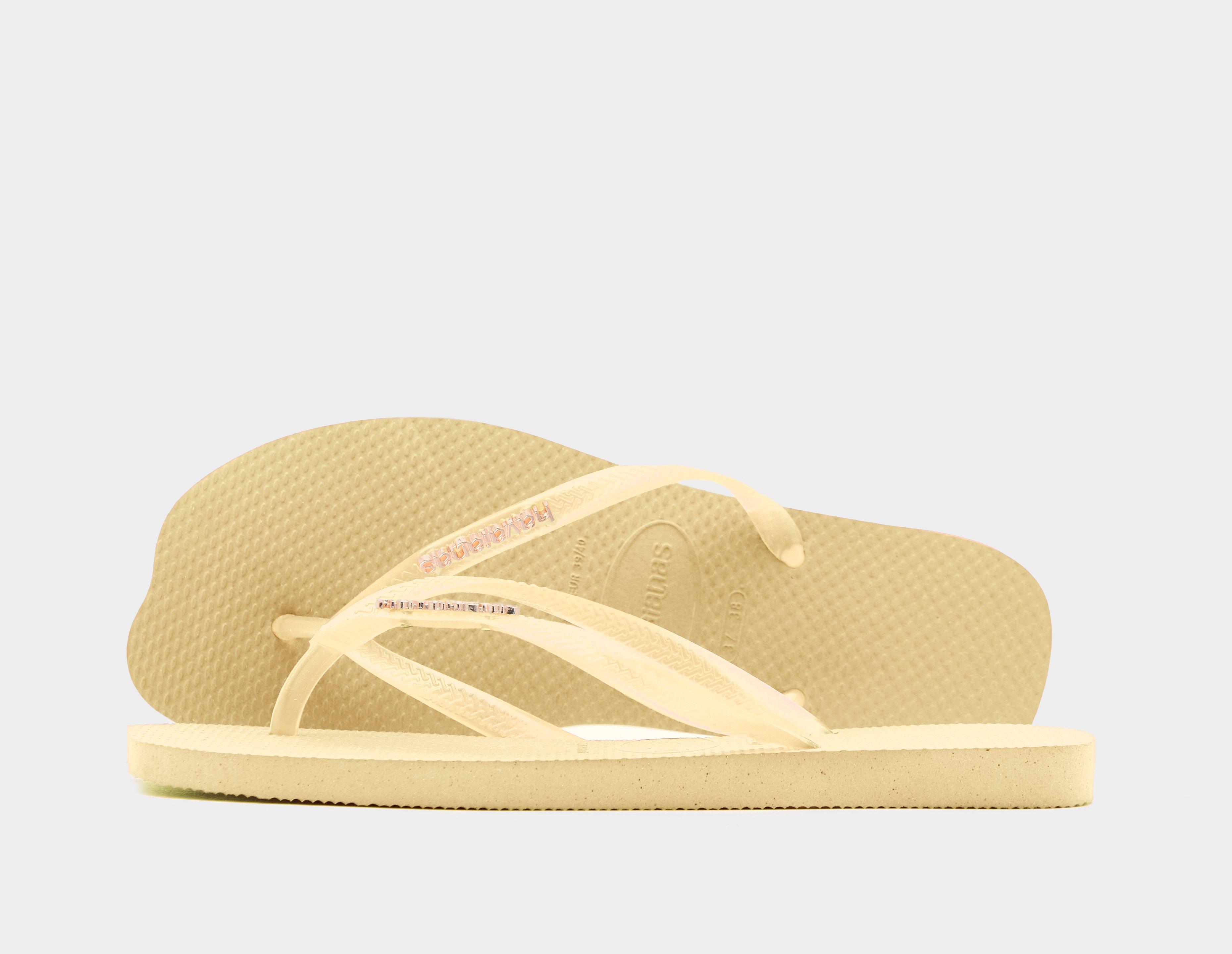 Havaianas Slim Split Flip Flops  Yellow in  Women's Size 4.5-5